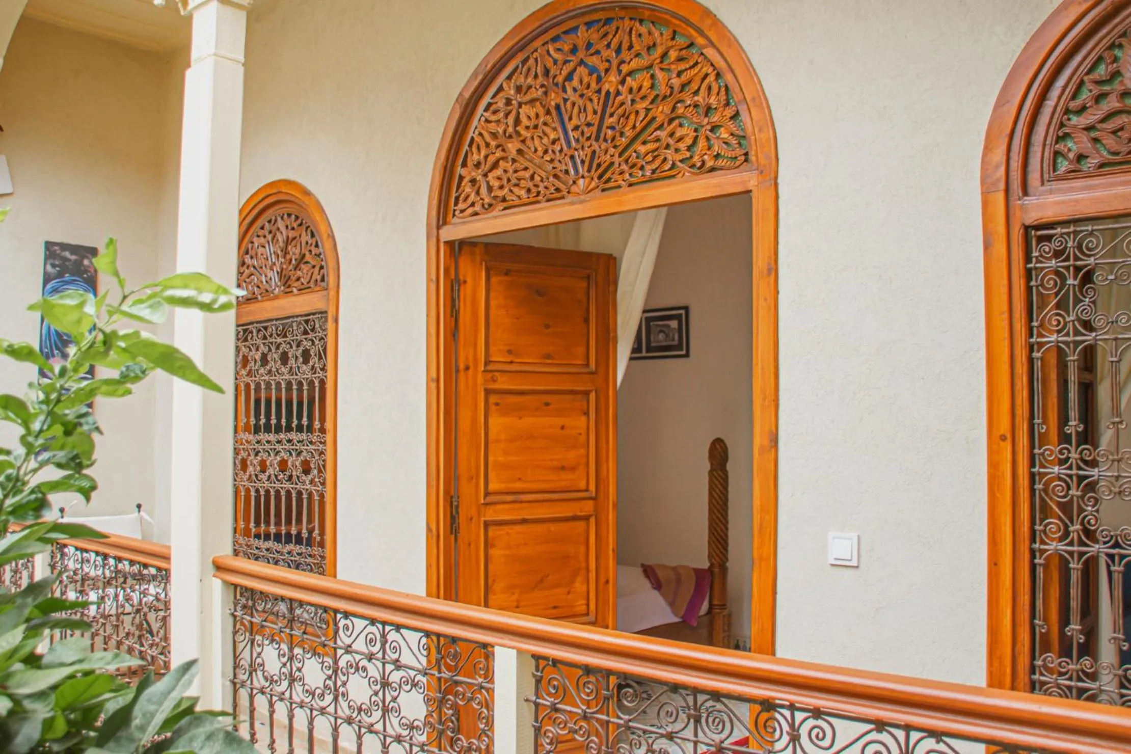 Balcony/Terrace in Riad Dar Tamlil