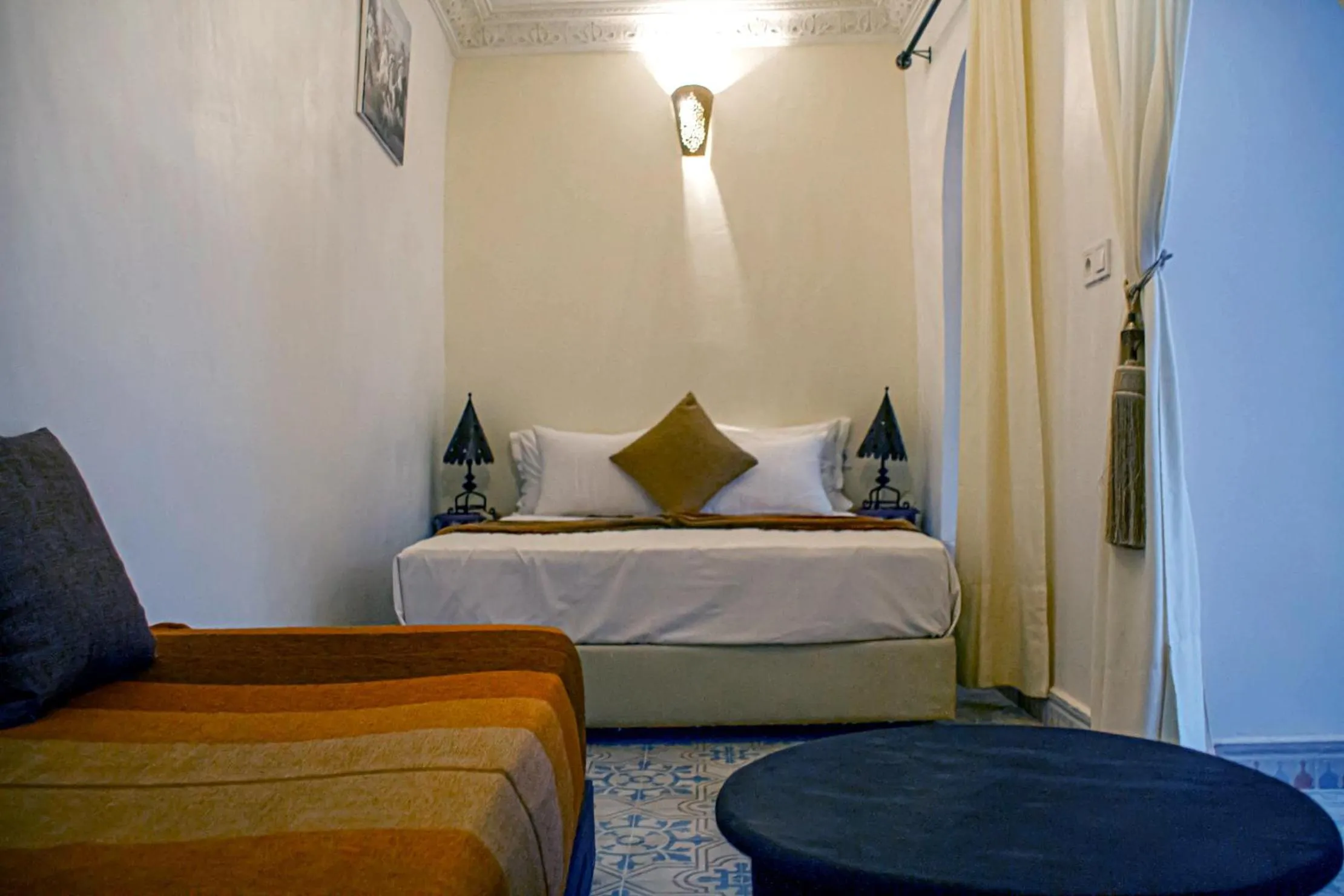 Bed in Riad Dar Tamlil