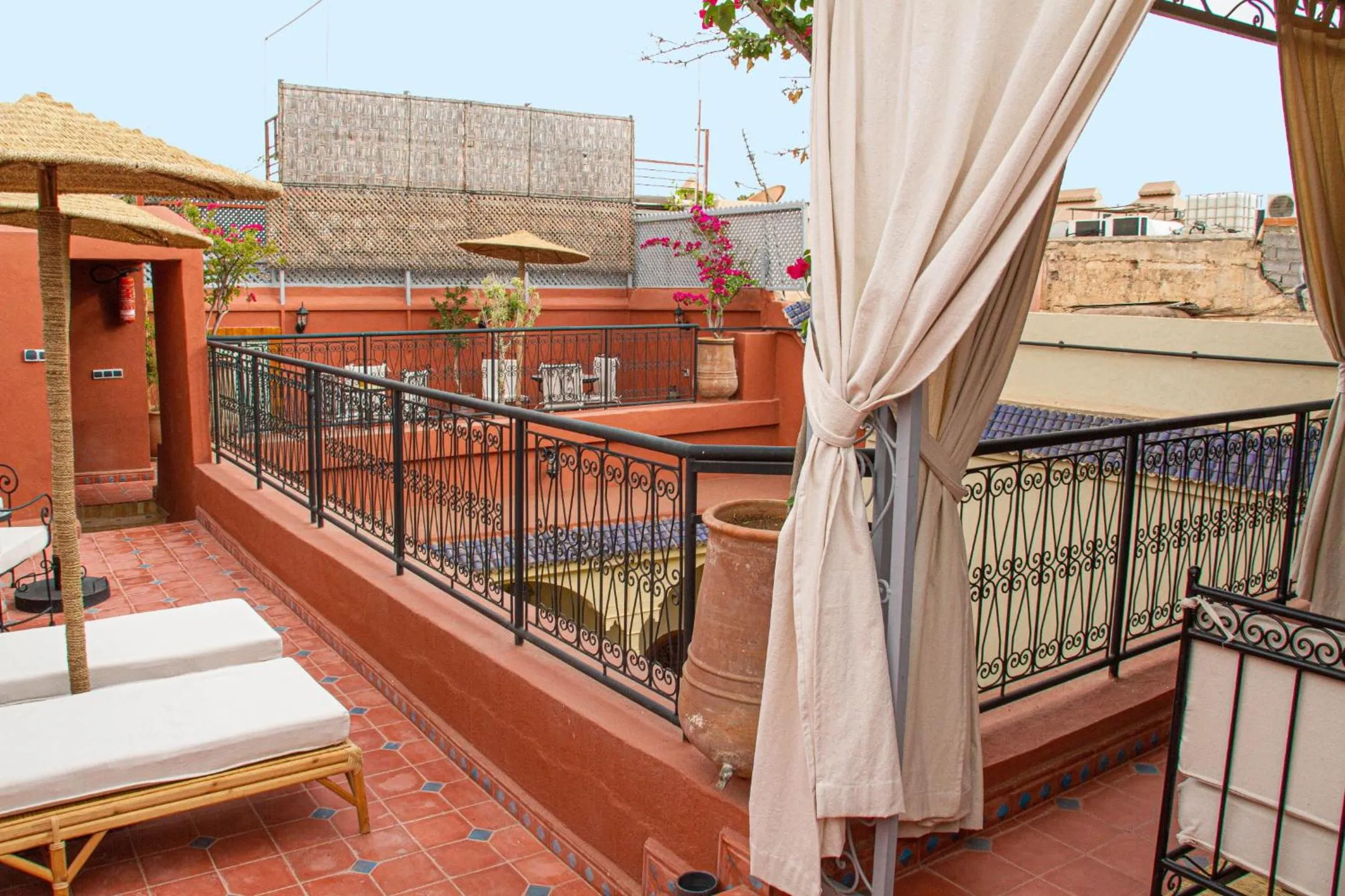 Patio in Riad Dar Tamlil