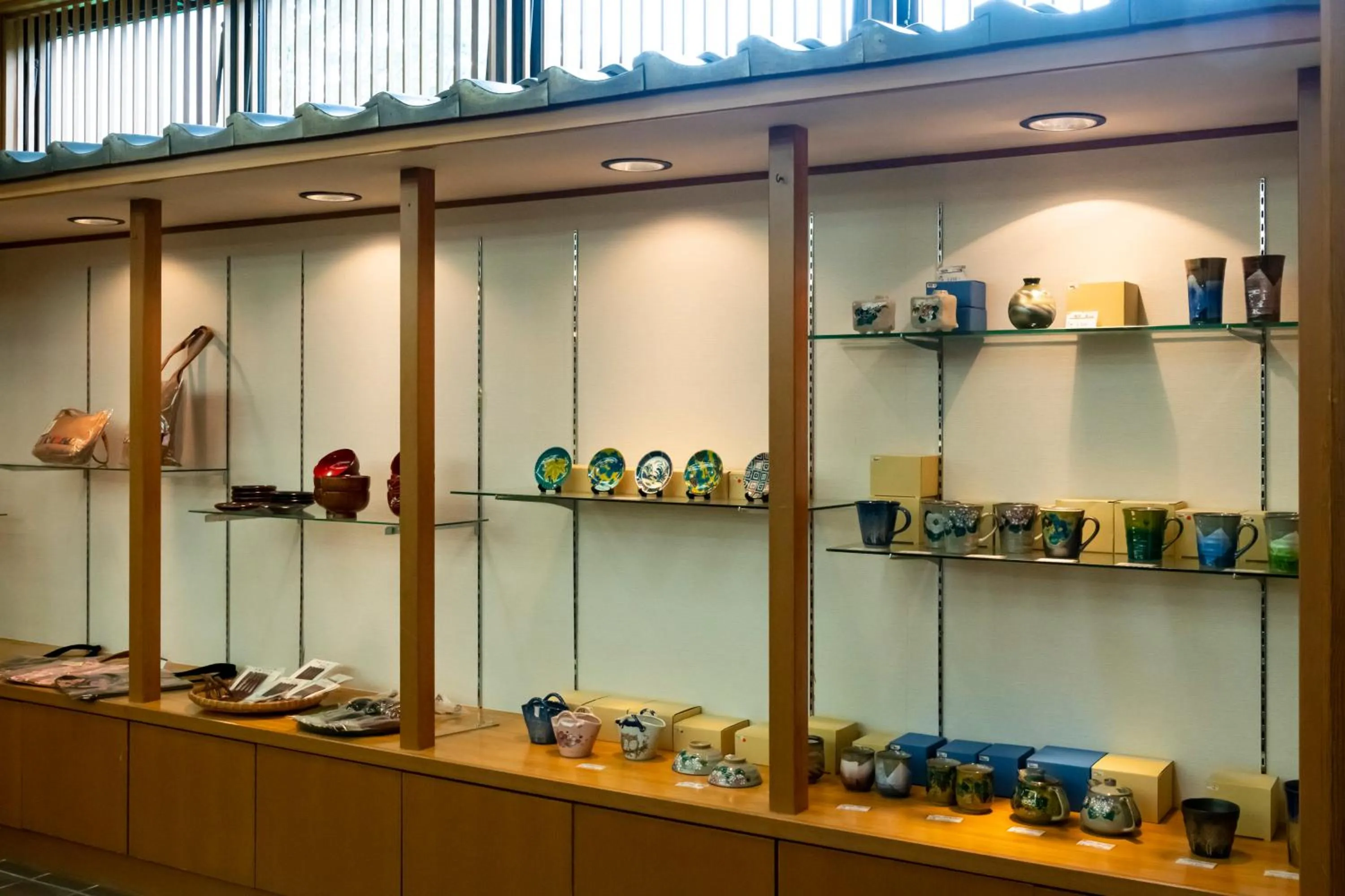 Area and facilities in Yamanaka Onsen Hanatsubaki