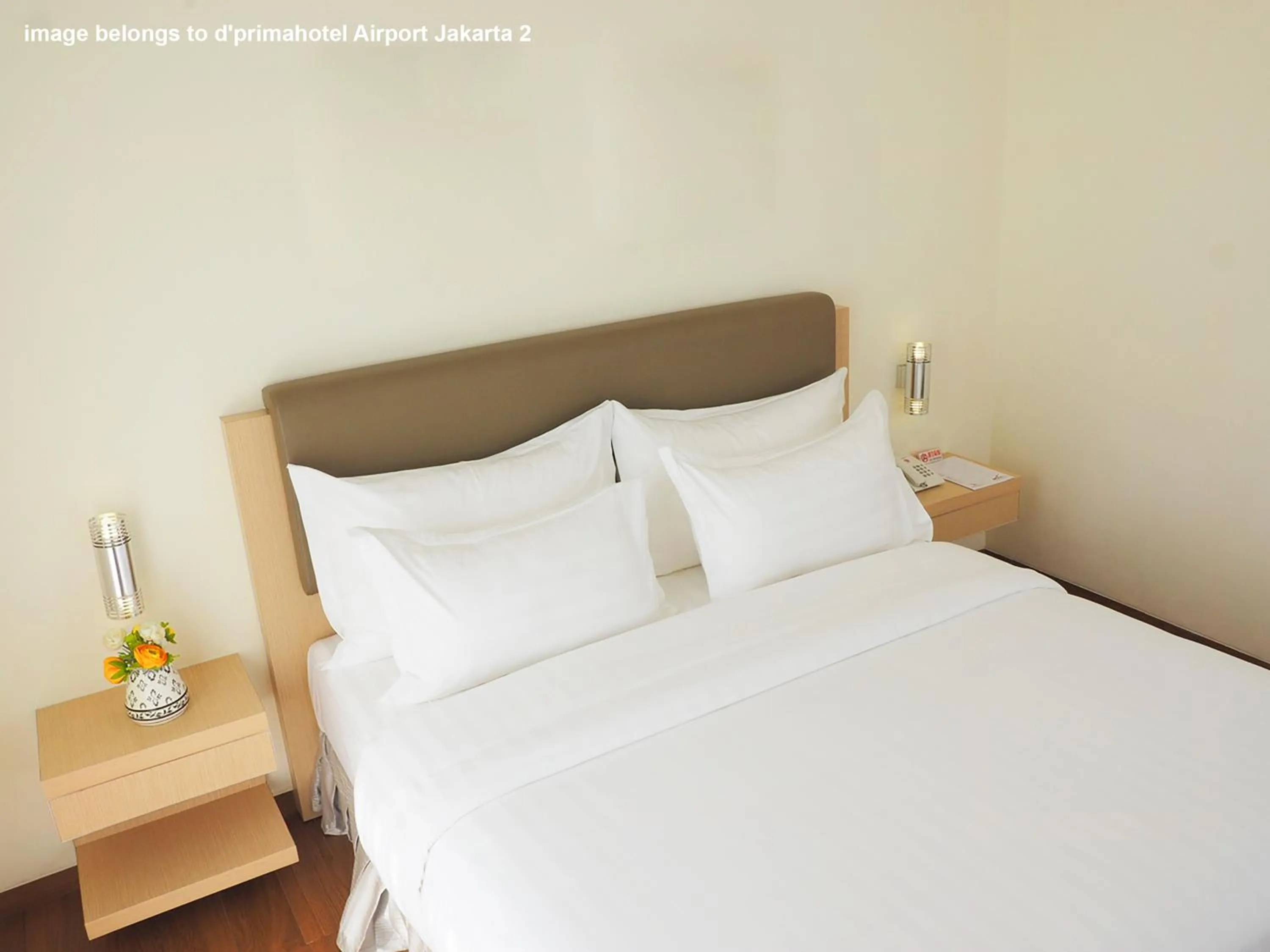 Bedroom, Bed in d'primahotel Panakkukang Makassar (Formerly Fave Panakkukang)