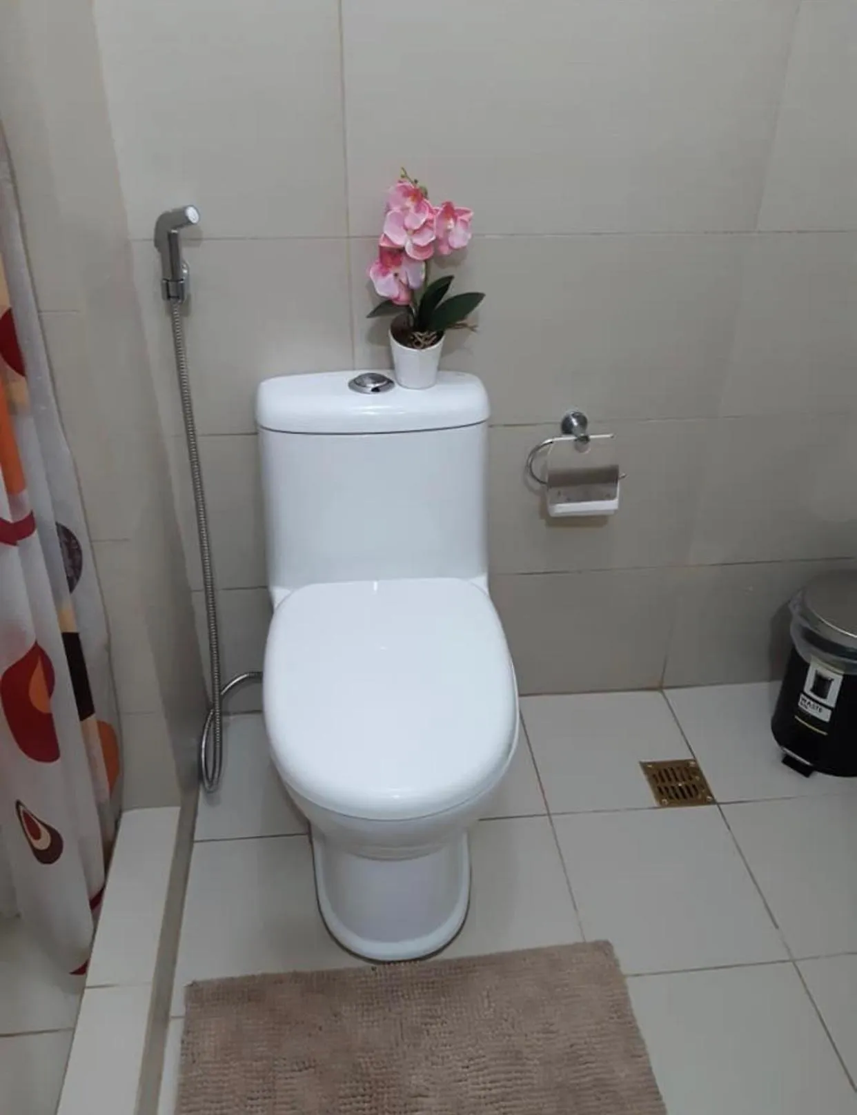 Bathroom in Marina's Staycation at Tagaytay Wind Residences