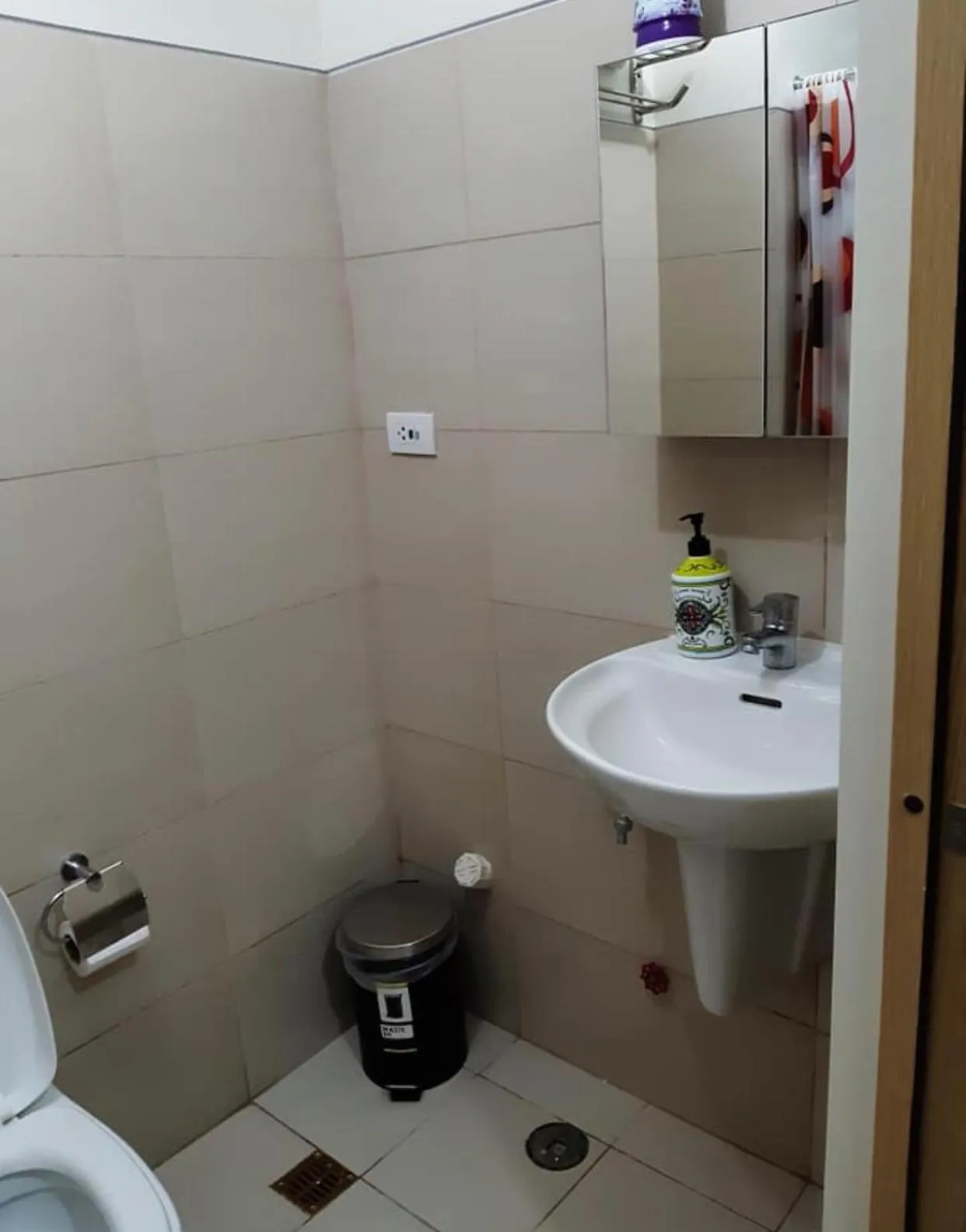 Bathroom in Marina's Staycation at Tagaytay Wind Residences