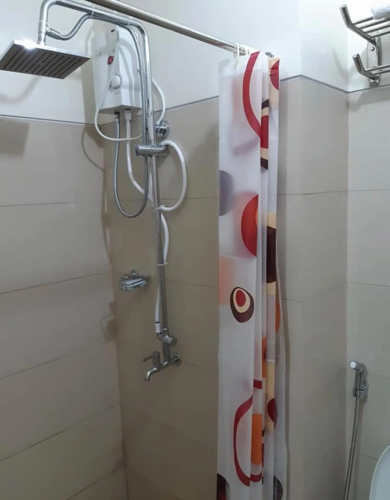 Bathroom in Marina's Staycation at Tagaytay Wind Residences