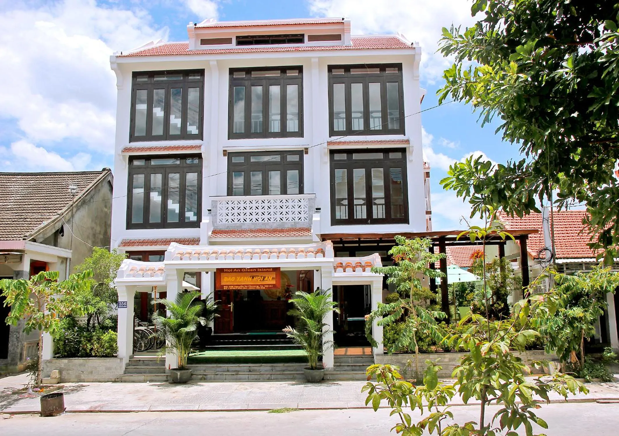 Property building in Green Island Villa Hoi An