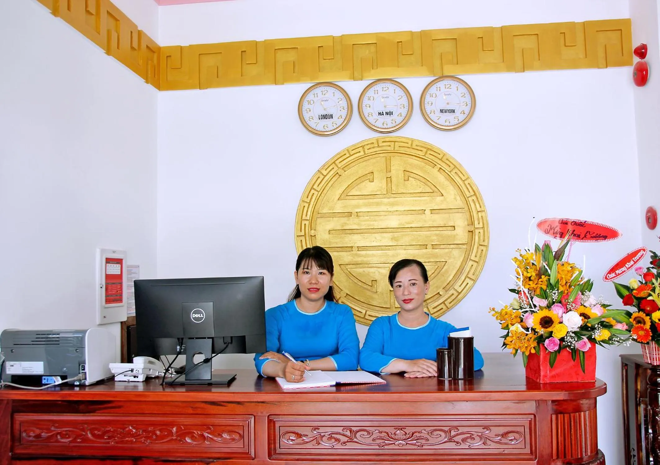 Lobby or reception in Green Island Villa Hoi An