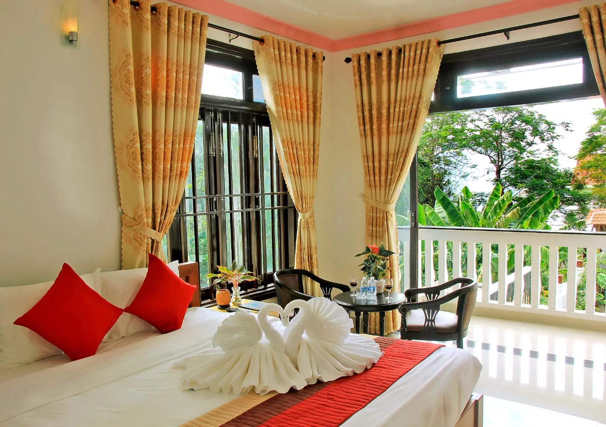 Queen Room with Balcony in Green Island Villa Hoi An Queen Room with Balcony in Green Island Villa Hoi An