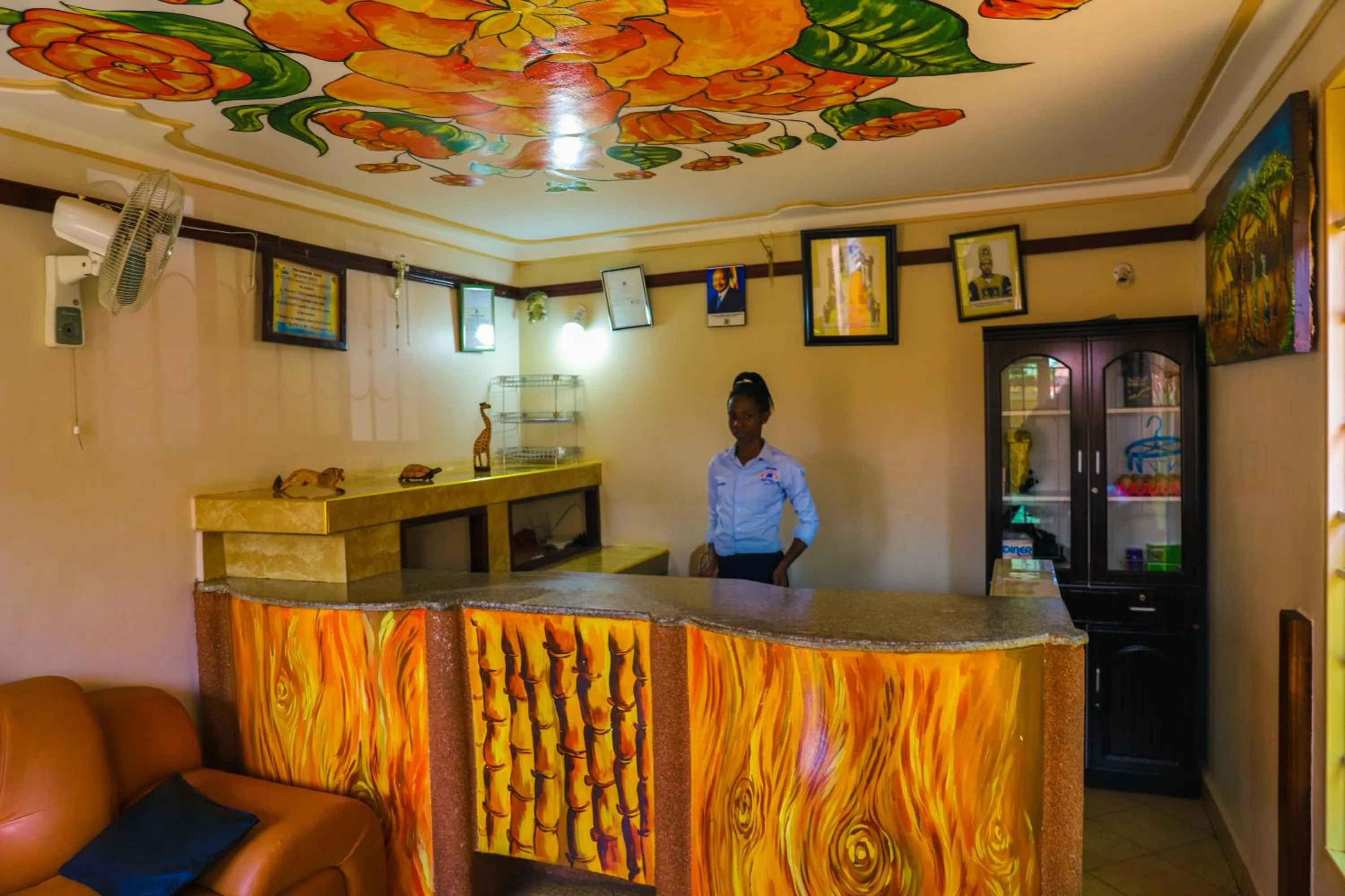 Lobby or reception in Merona Hotel