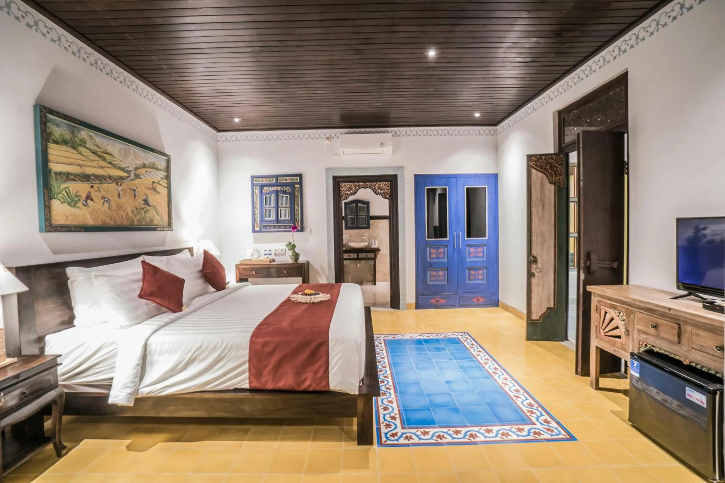 Photo of the whole room, Bed in Villa Tanah Carik by Mahaputra