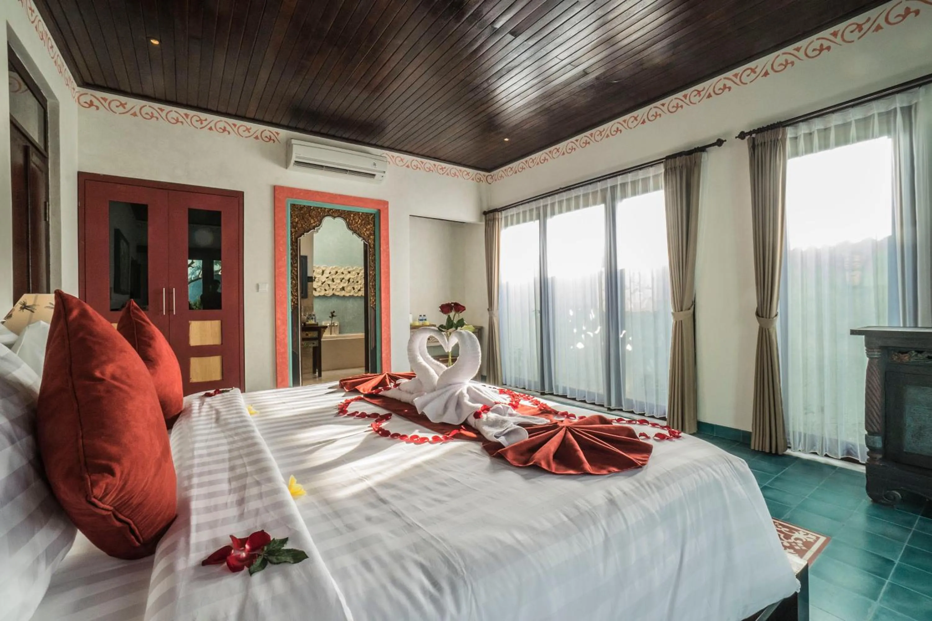 Bedroom, Bed in Villa Tanah Carik by Mahaputra