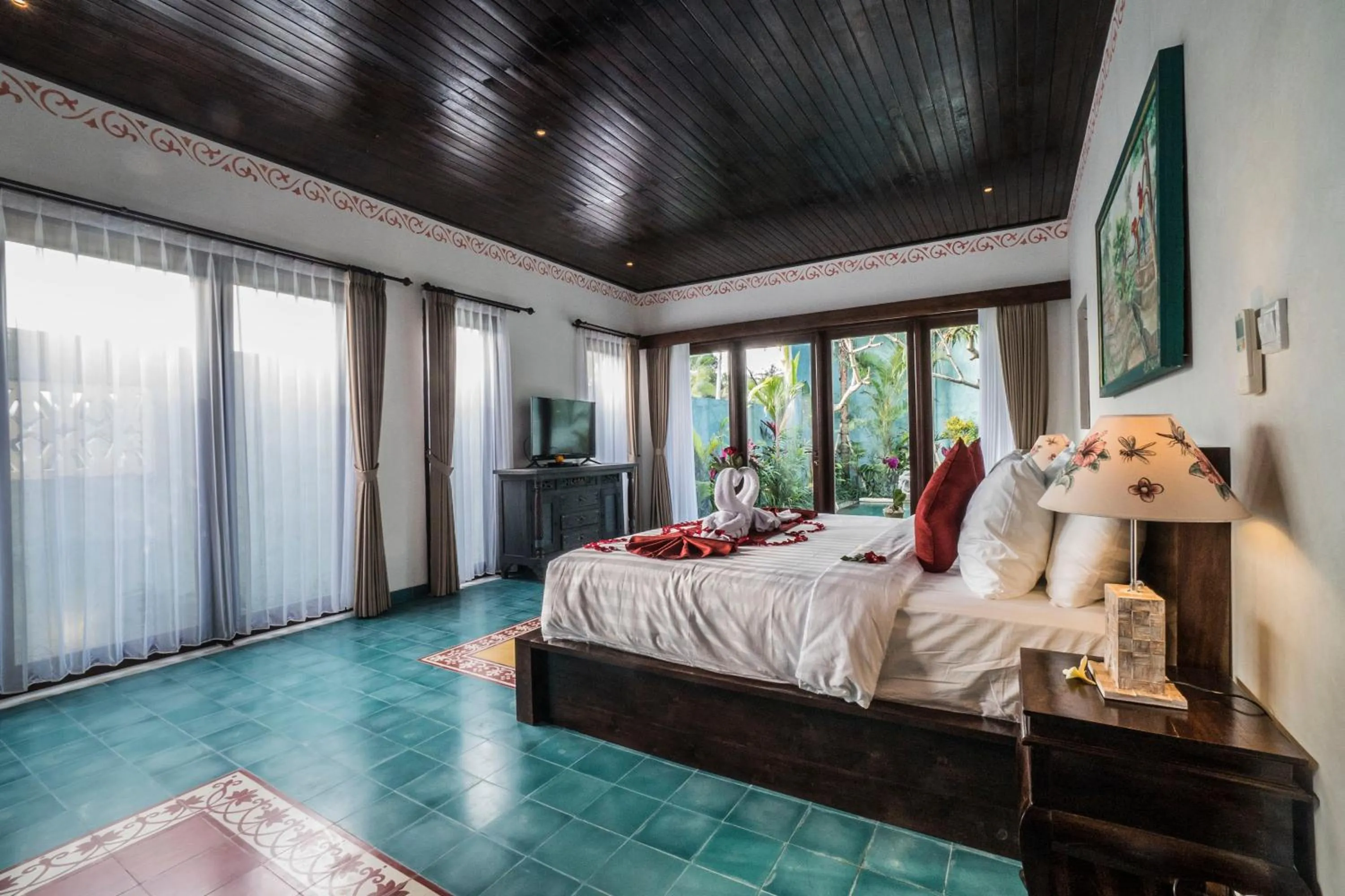 Photo of the whole room, Bed in Villa Tanah Carik by Mahaputra