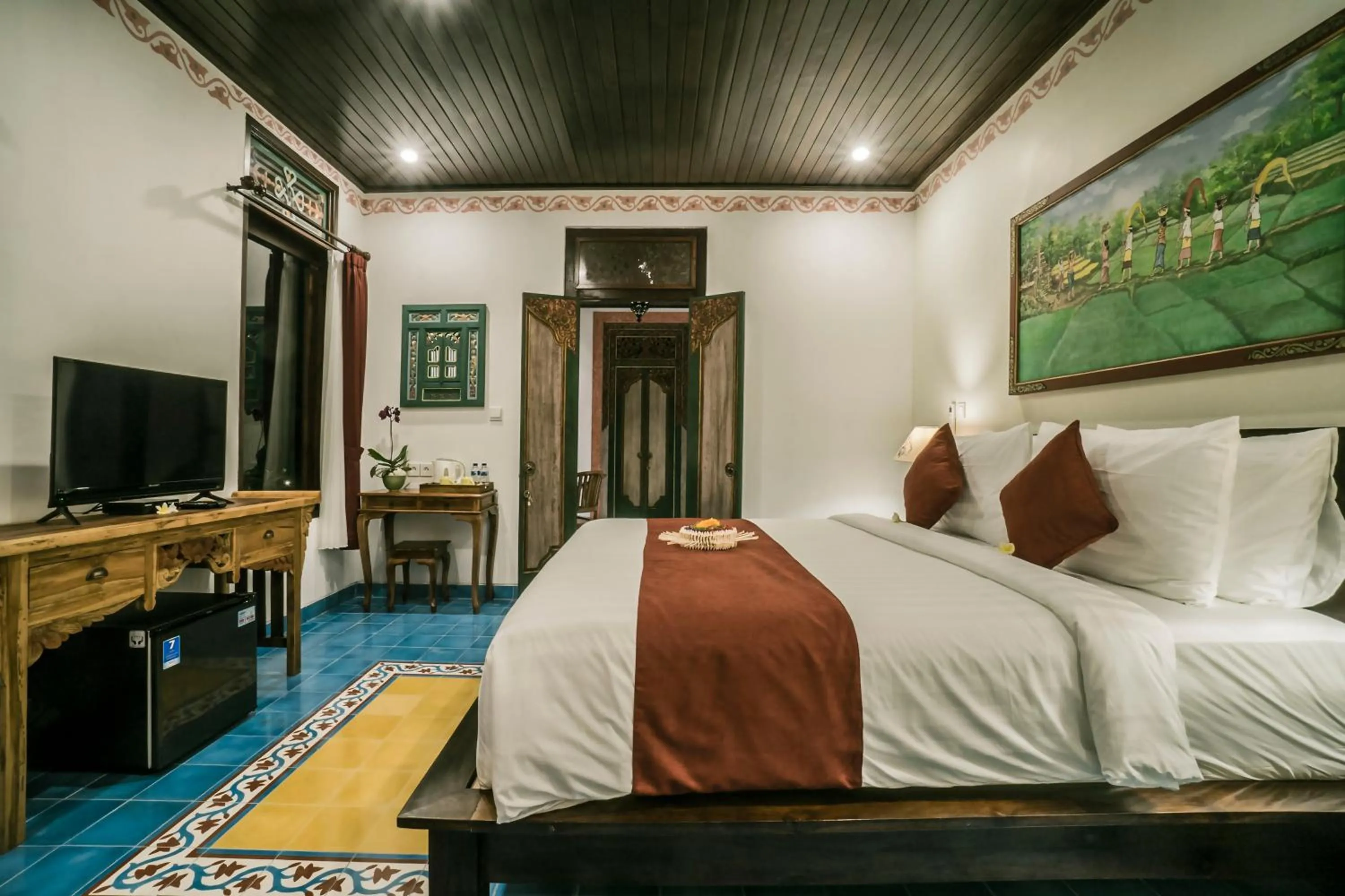 Photo of the whole room, Bed in Villa Tanah Carik by Mahaputra