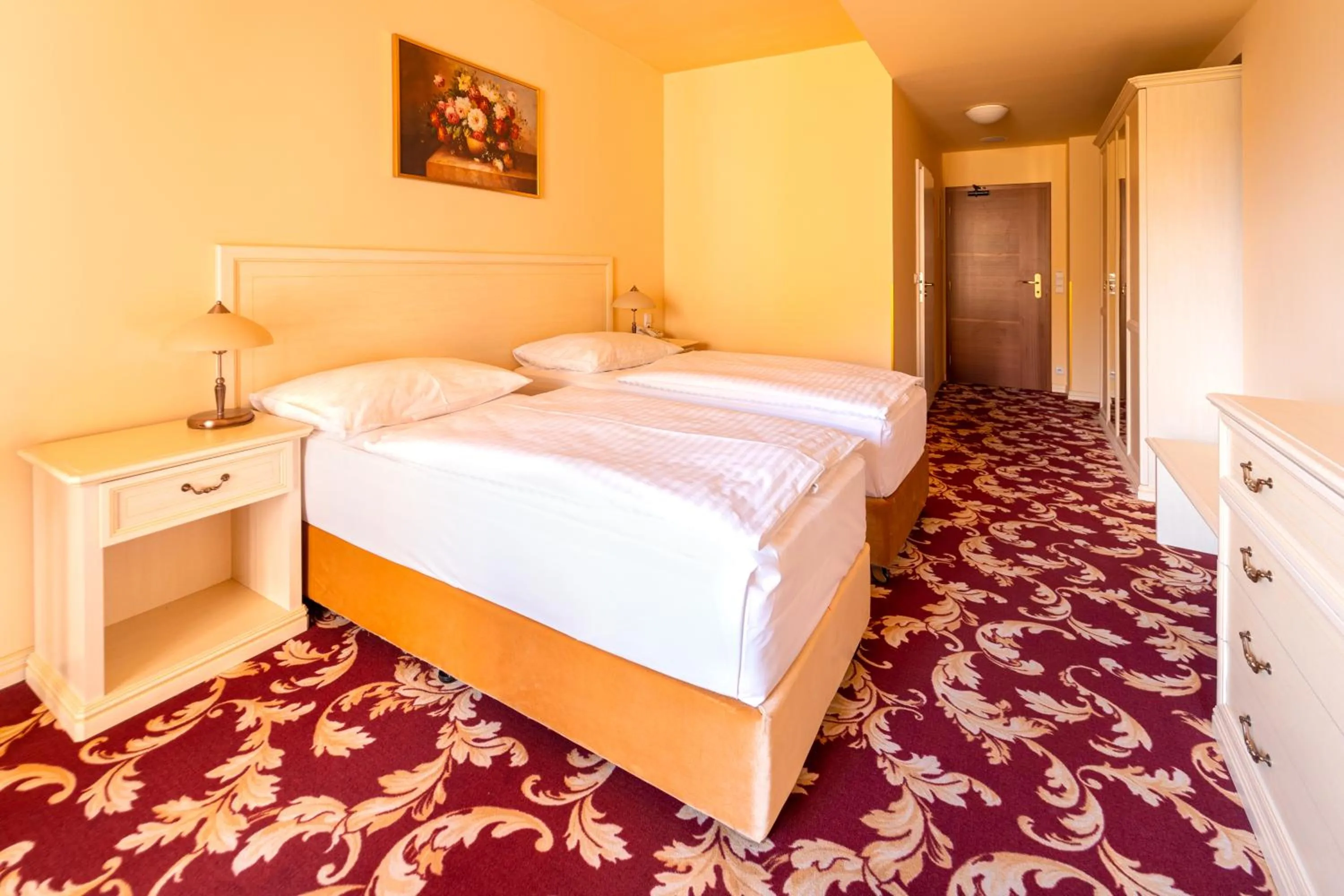 Bed in Spa Hotel Vita