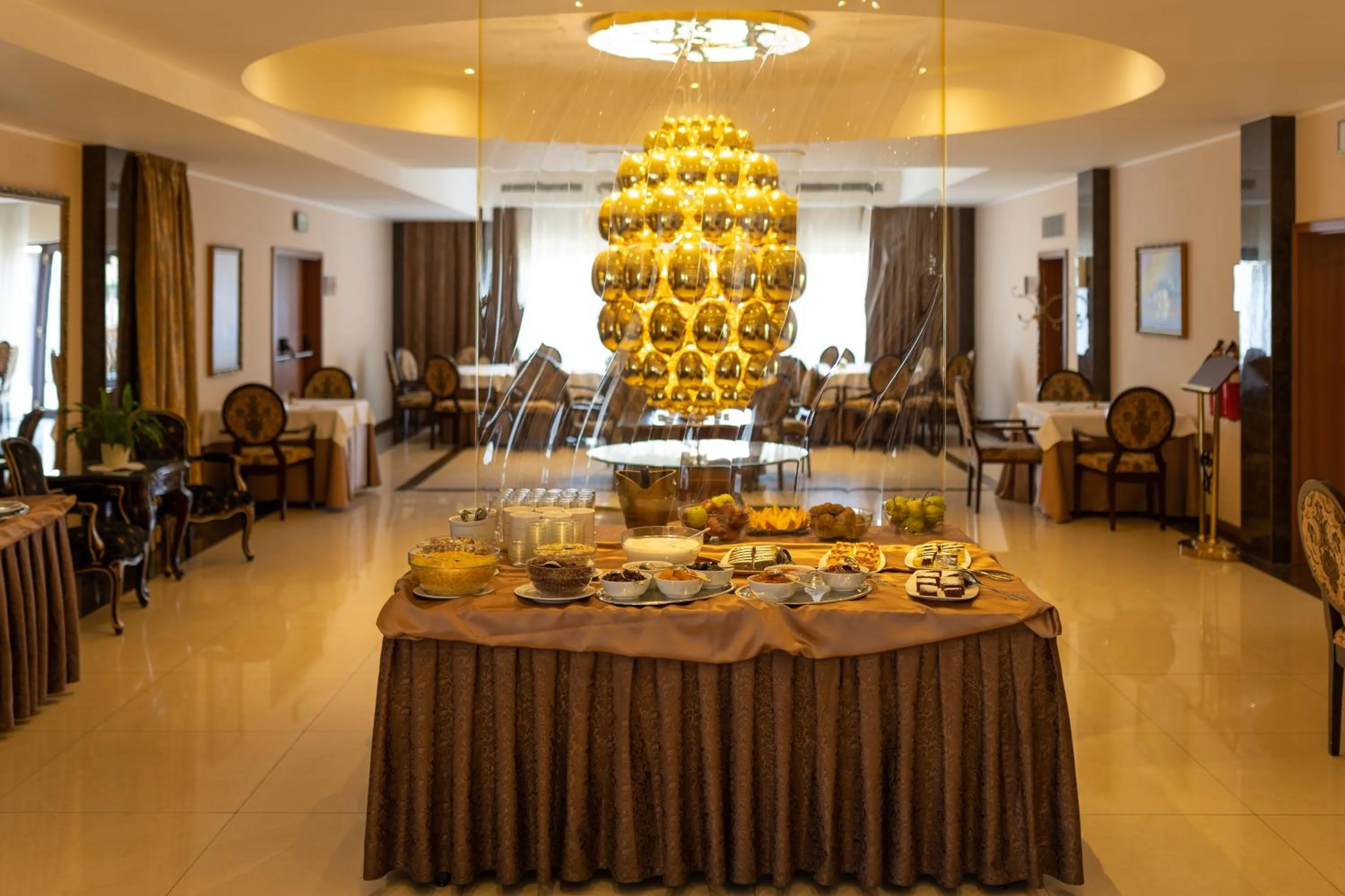 Buffet breakfast in Spa Hotel Vita