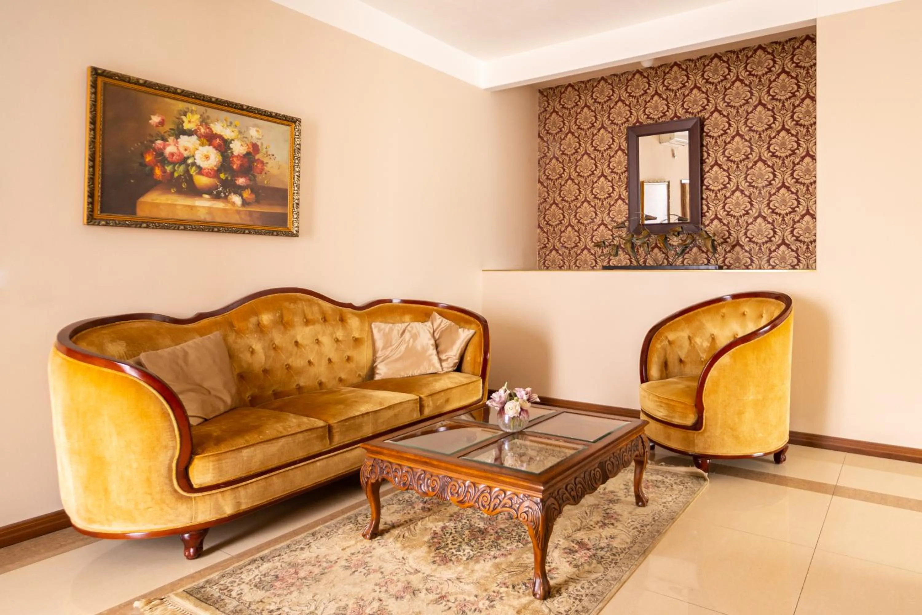 Living room in Spa Hotel Vita