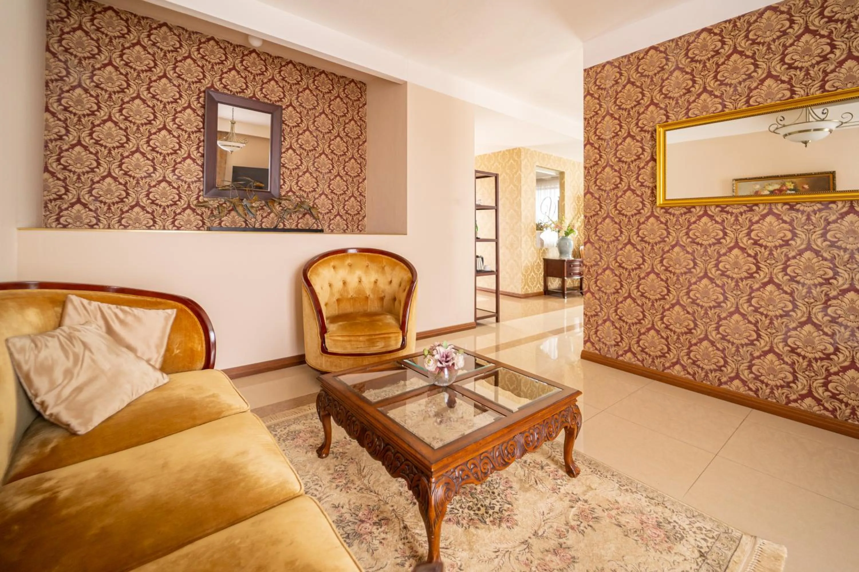 Living room in Spa Hotel Vita