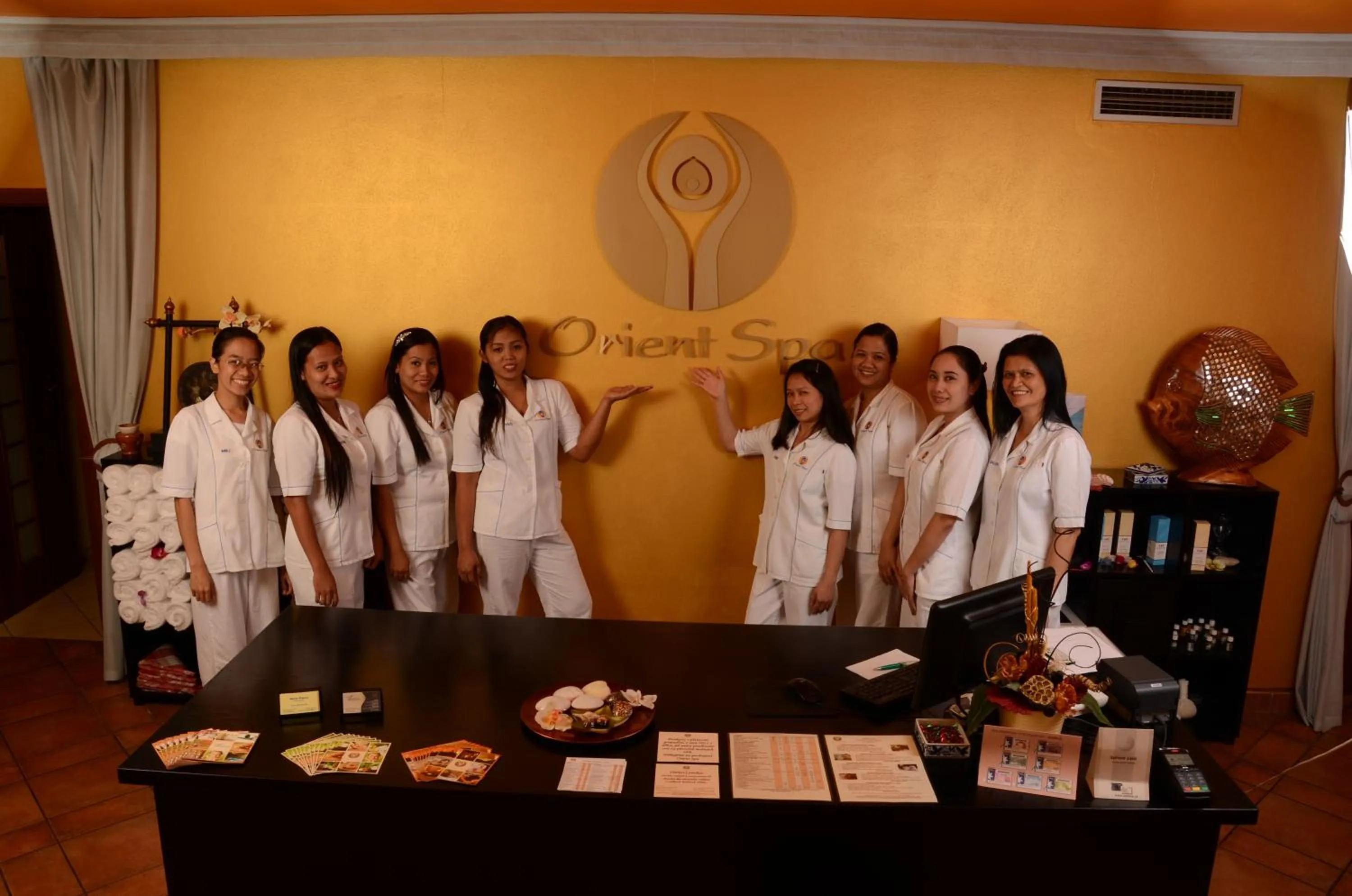 Staff in Spa Hotel Vita