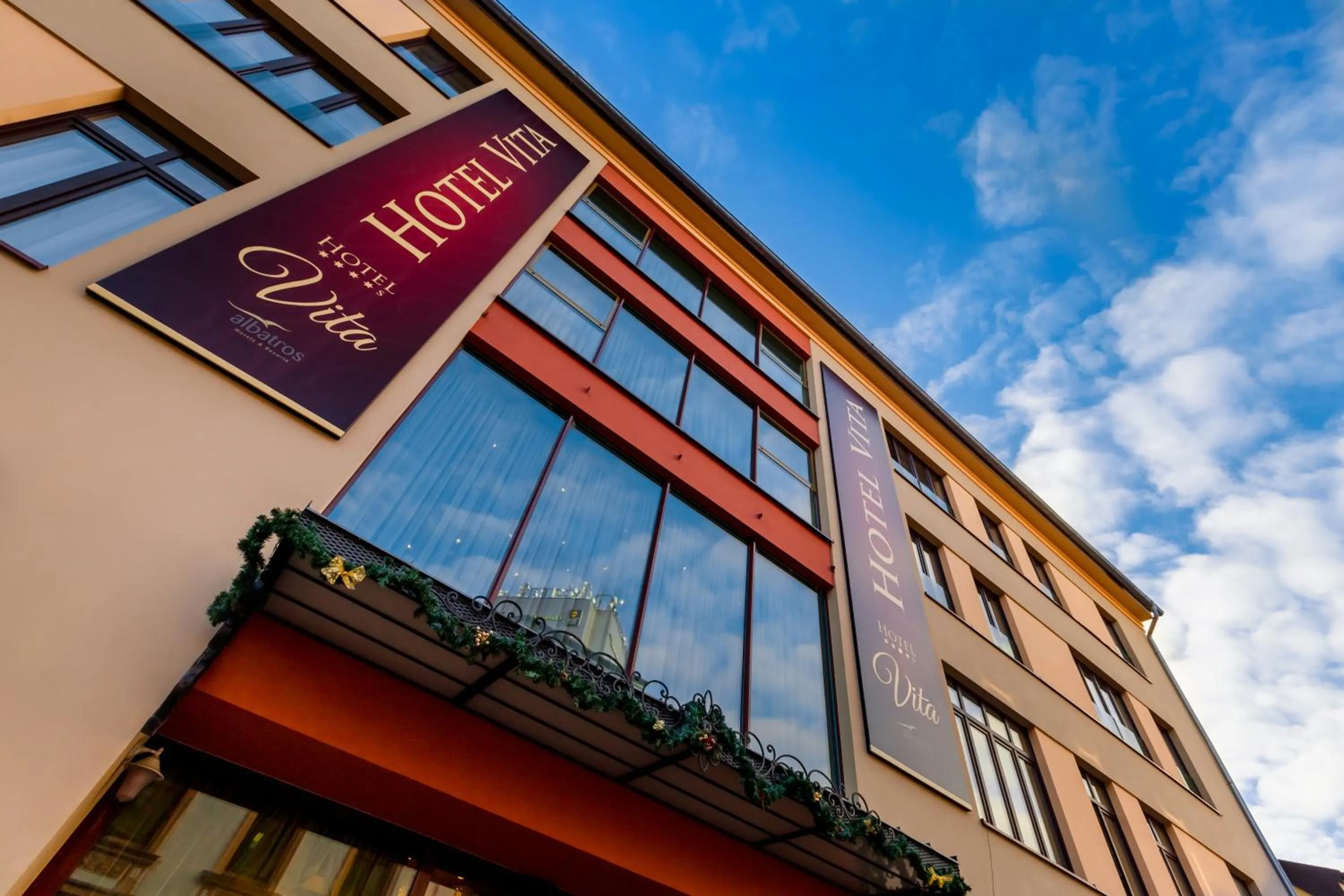 Property building in Spa Hotel Vita