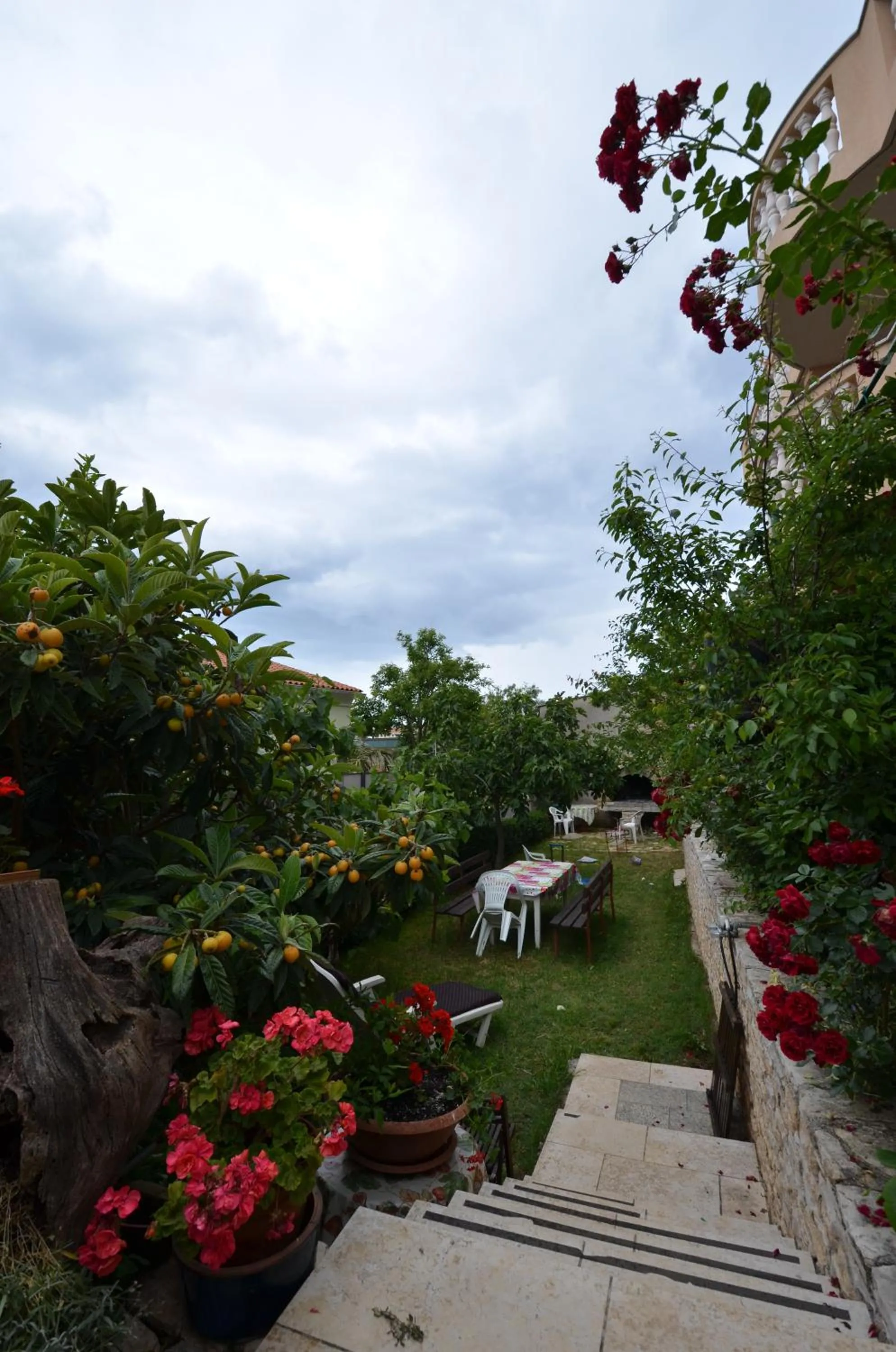 Garden in Apartments Villa Bartol