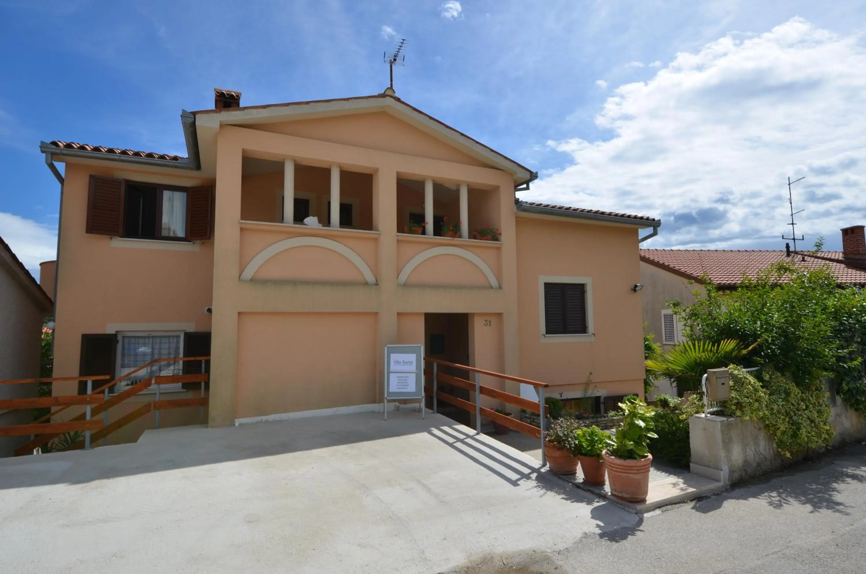 Facade/entrance in Apartments Villa Bartol