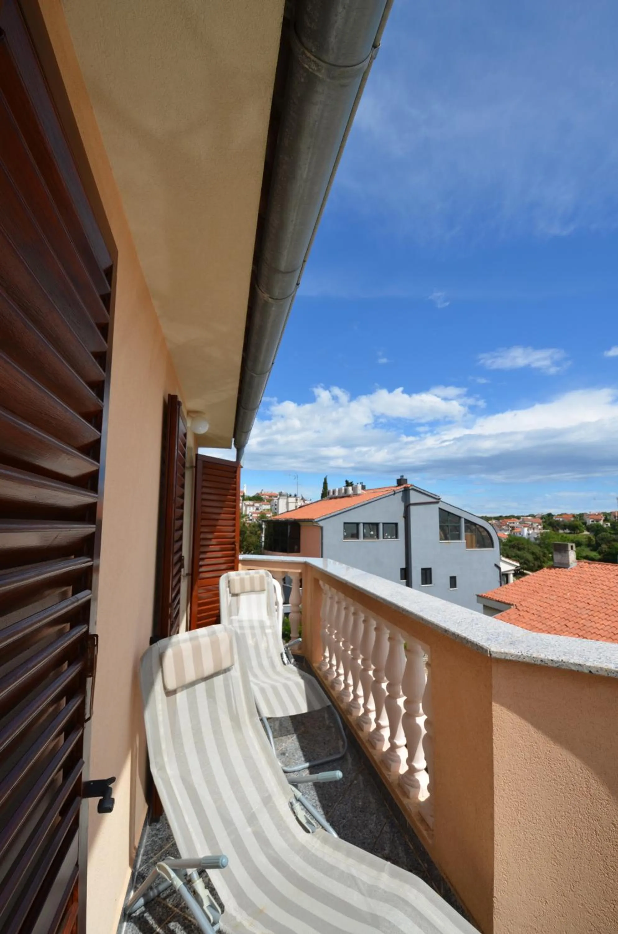 Balcony/Terrace in Apartments Villa Bartol