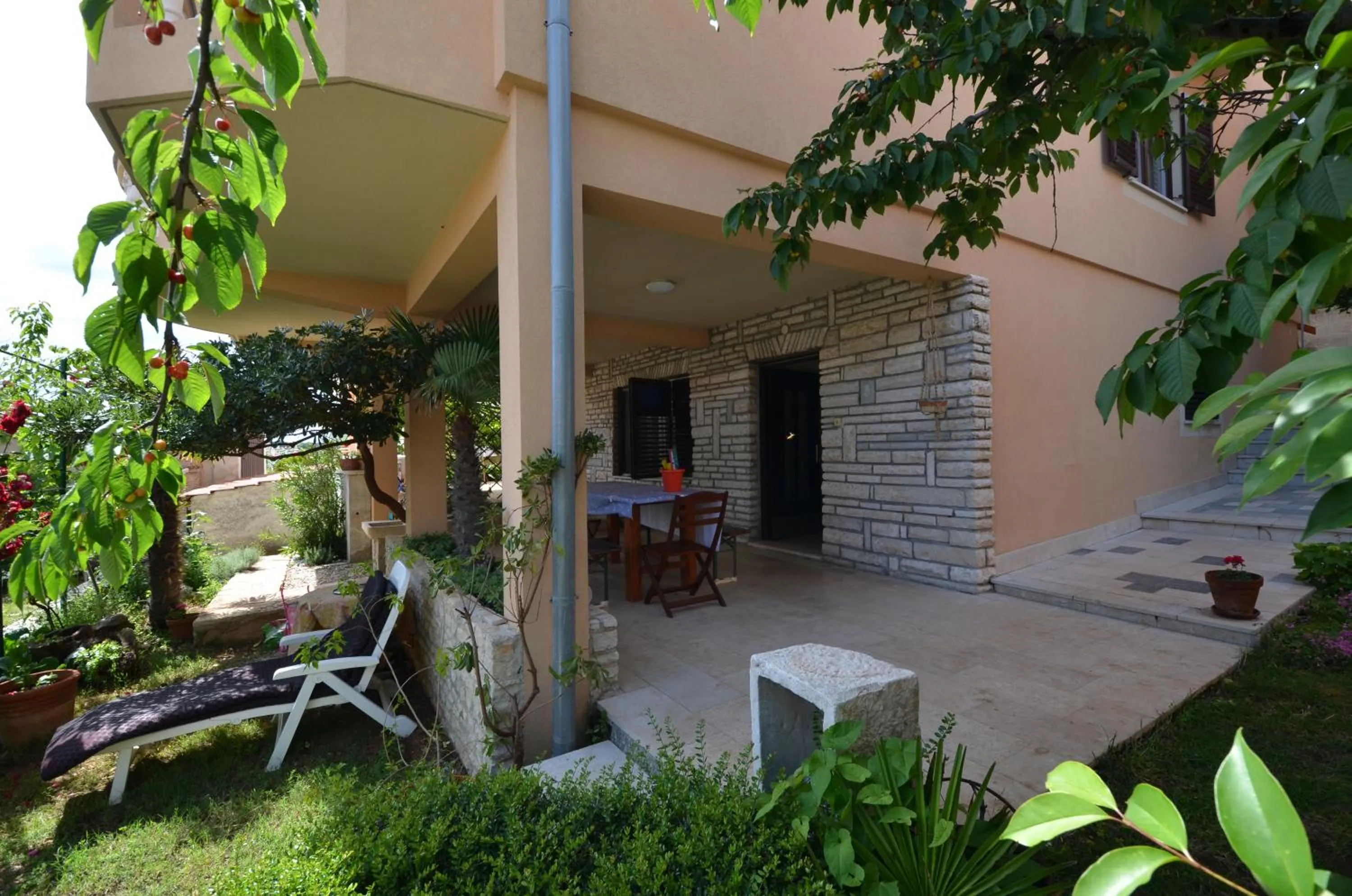 Balcony/Terrace in Apartments Villa Bartol