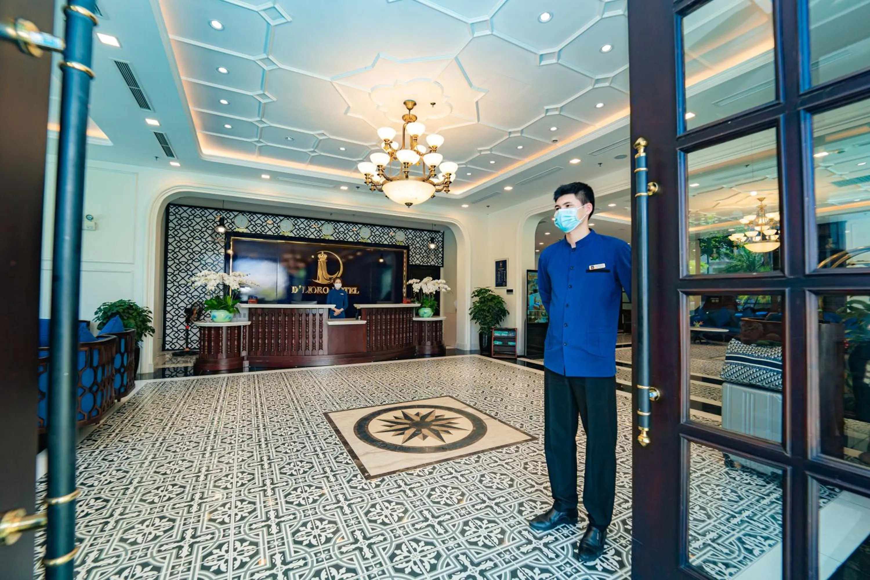 Lobby or reception in D'Lioro Hotel & Resort