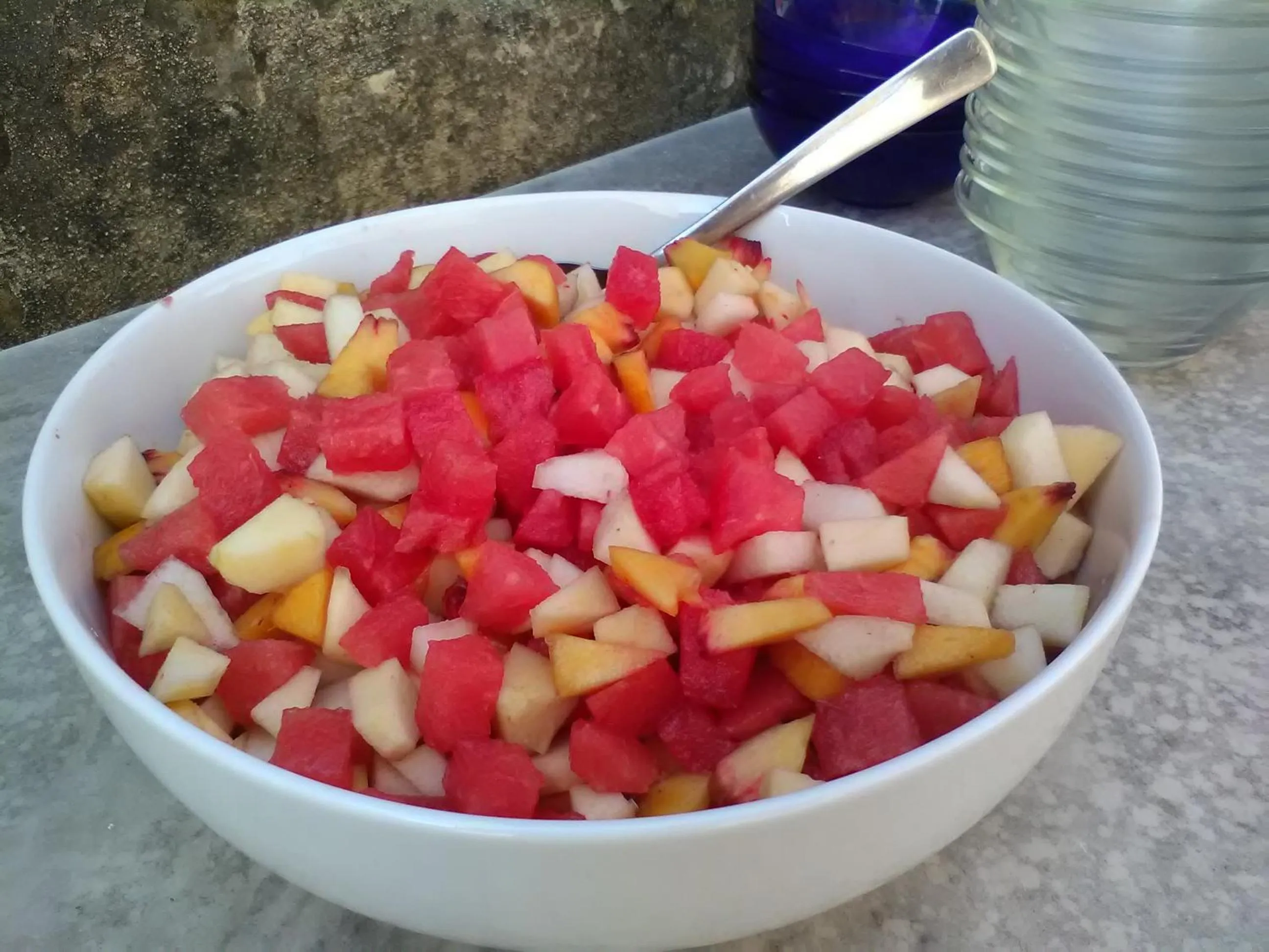 Food close-up in Casa del Geco