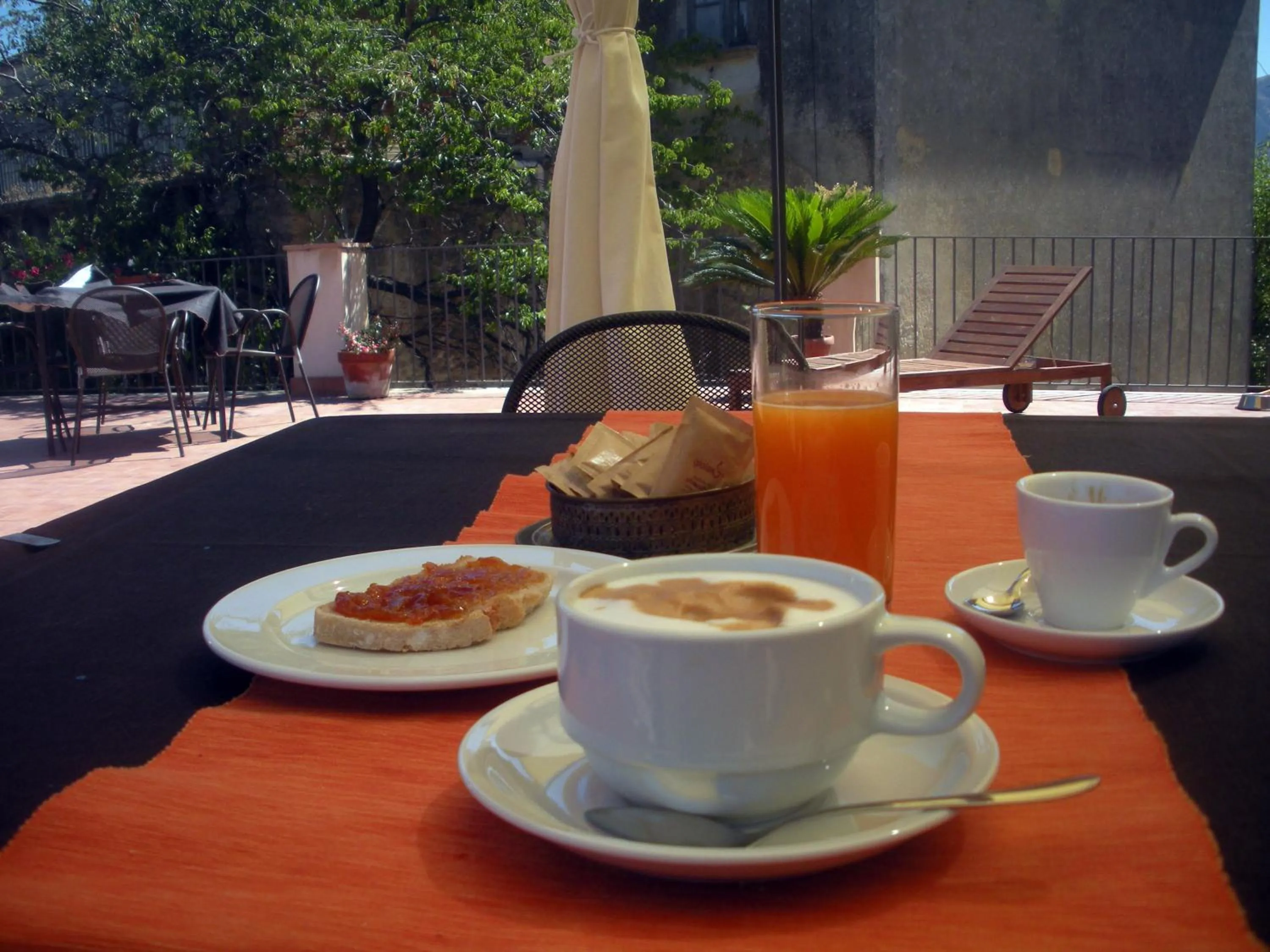 Food and drinks in Casa del Geco