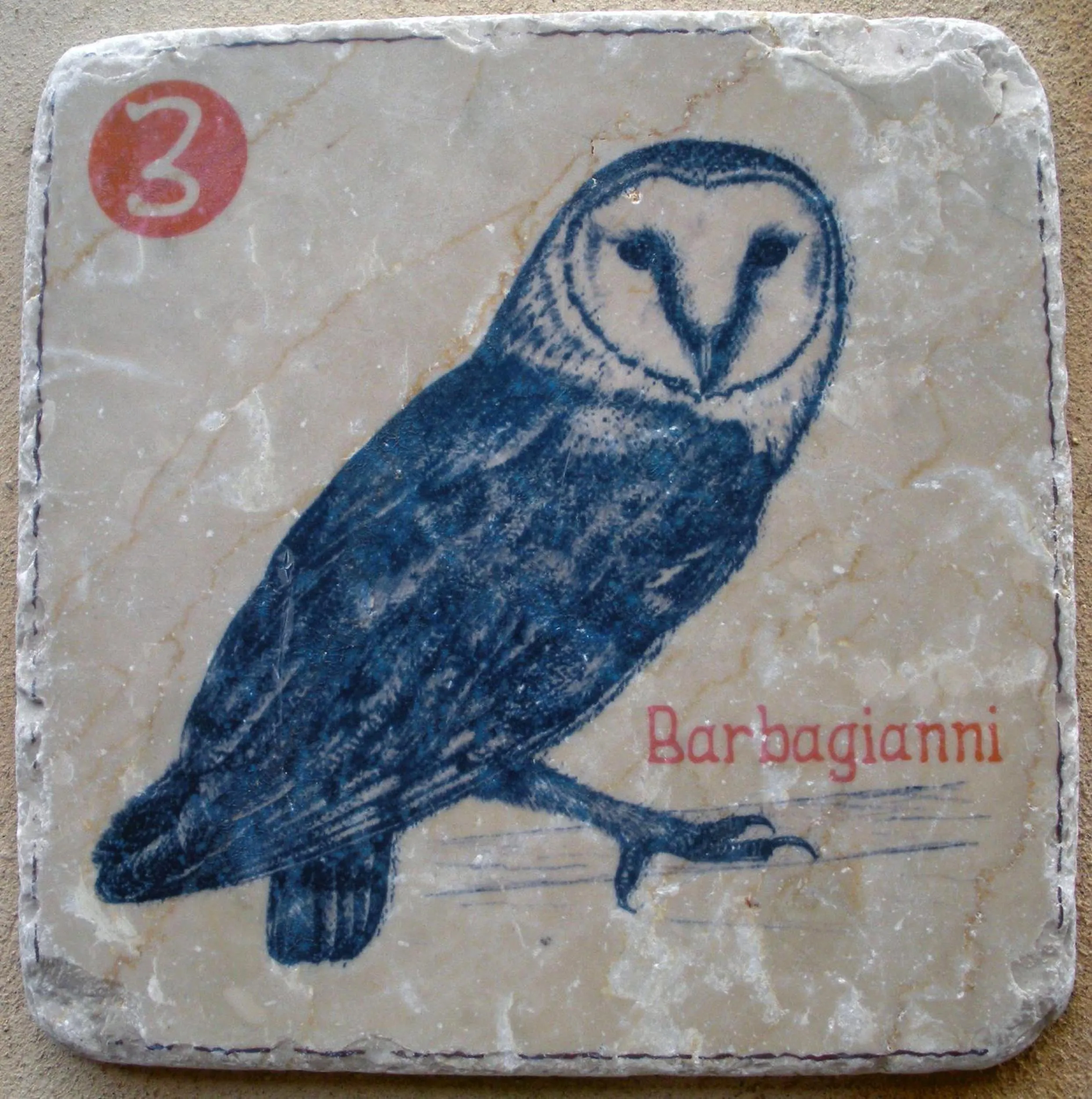 Decorative detail in Casa del Geco