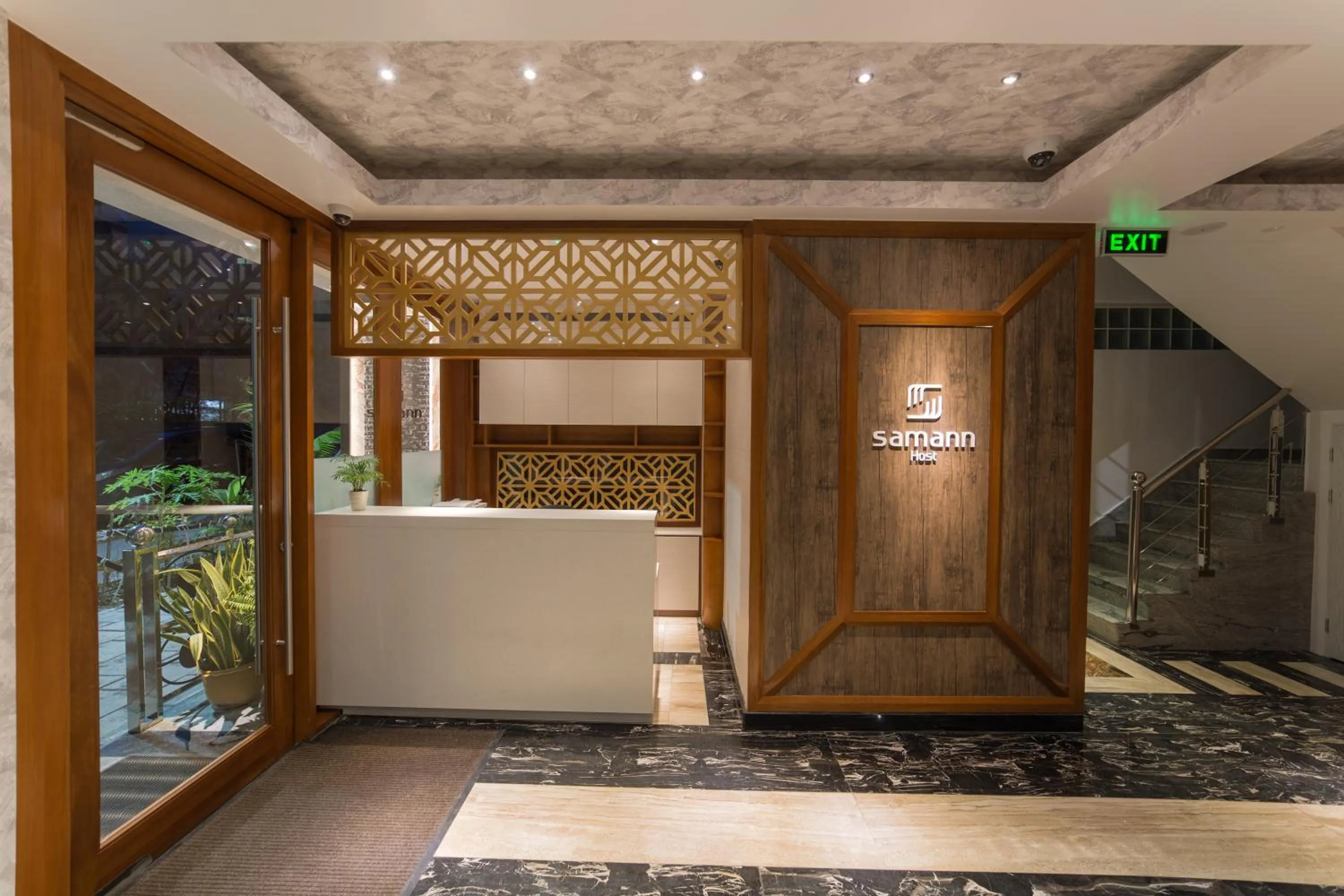 Lobby or reception in Samann Host