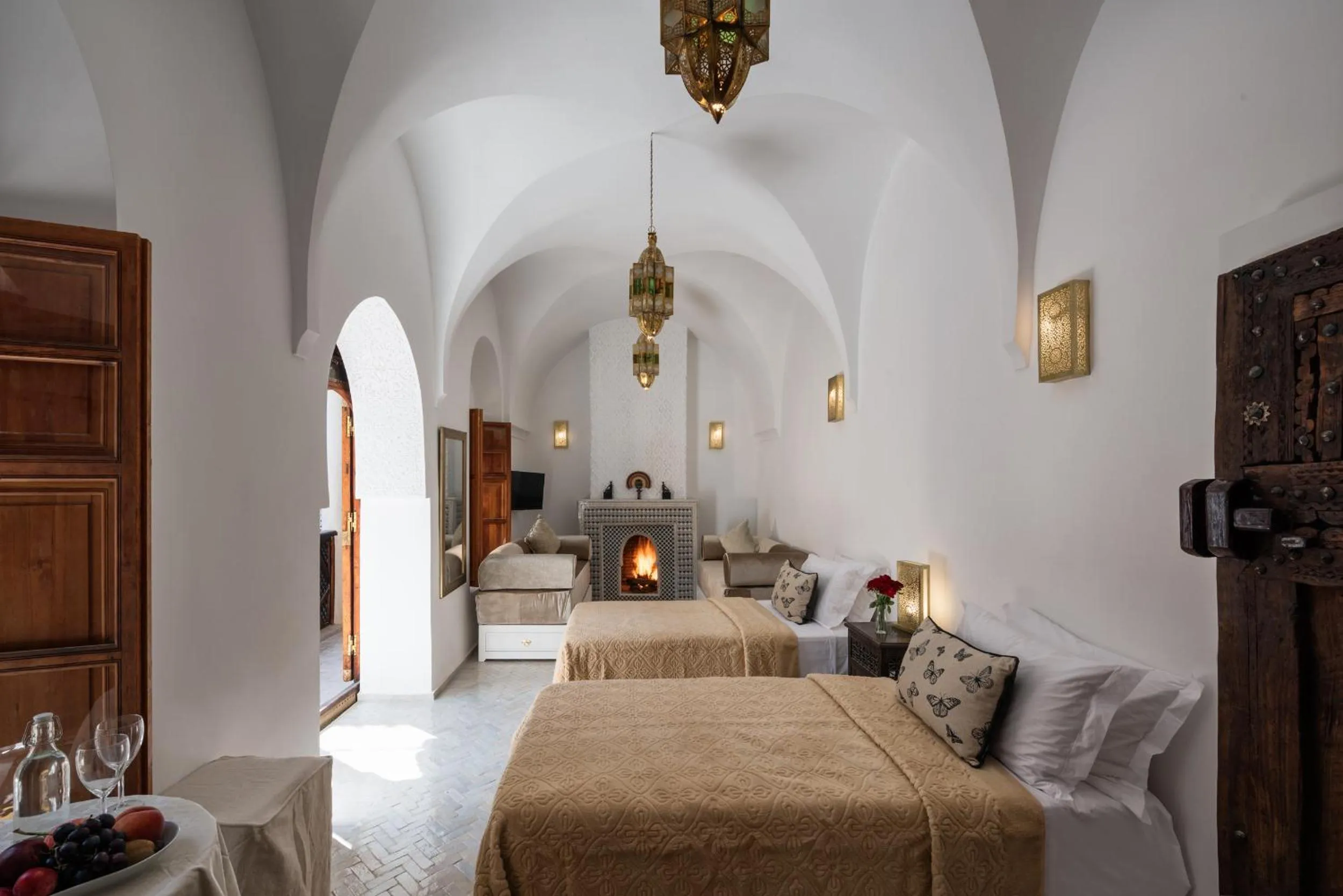Photo of the whole room, Bed in Riad Spice by Marrakech Riad
