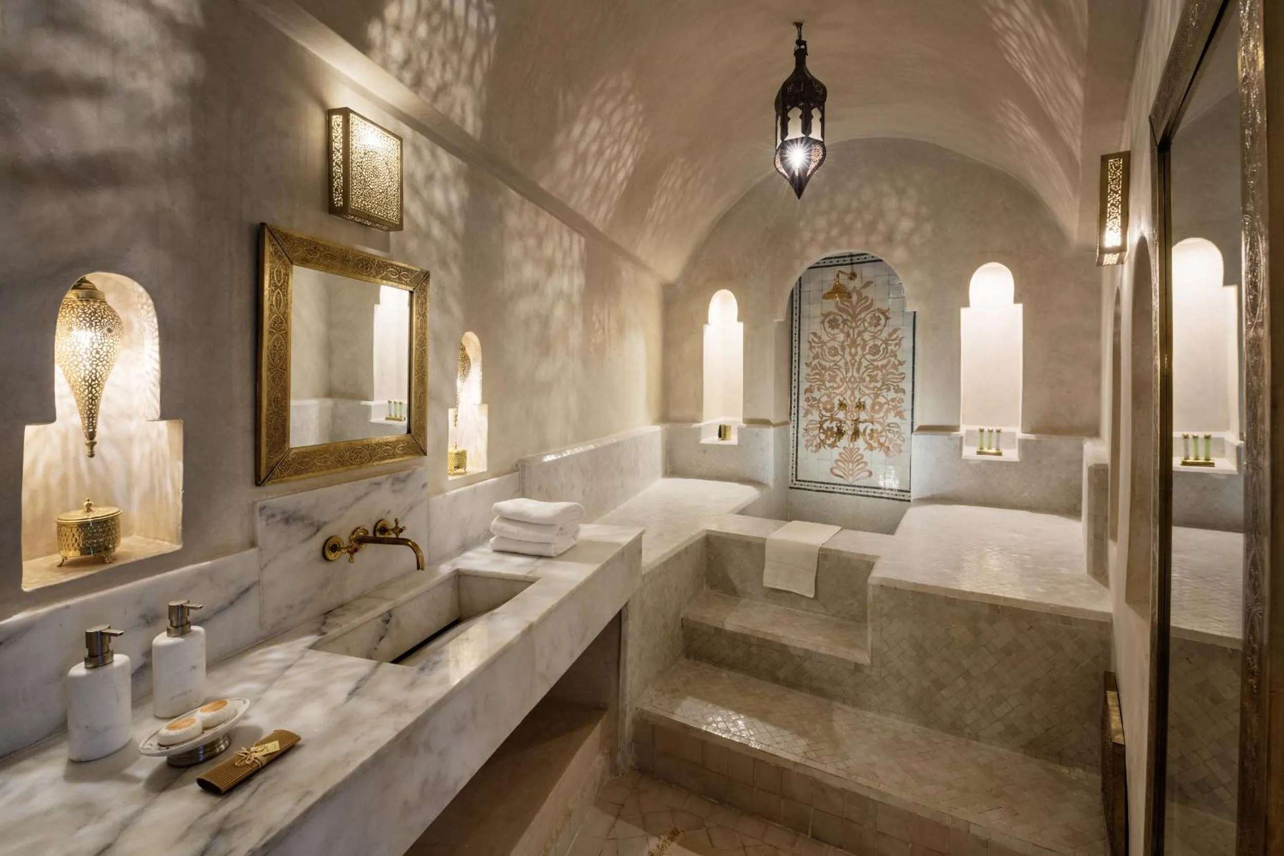 Bathroom in Riad Spice by Marrakech Riad