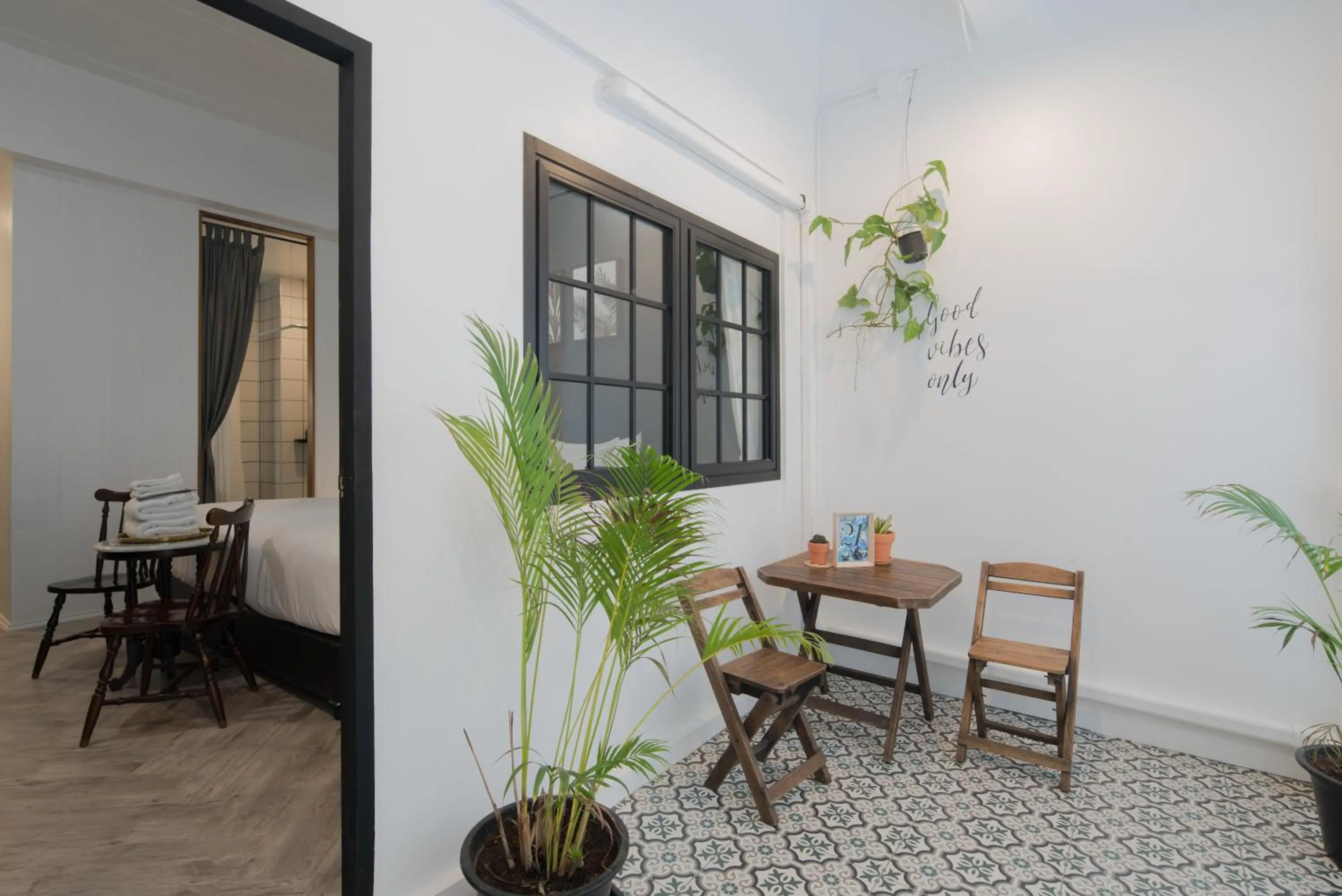 Seating area in Blu Monkey Boutique Phuket Town