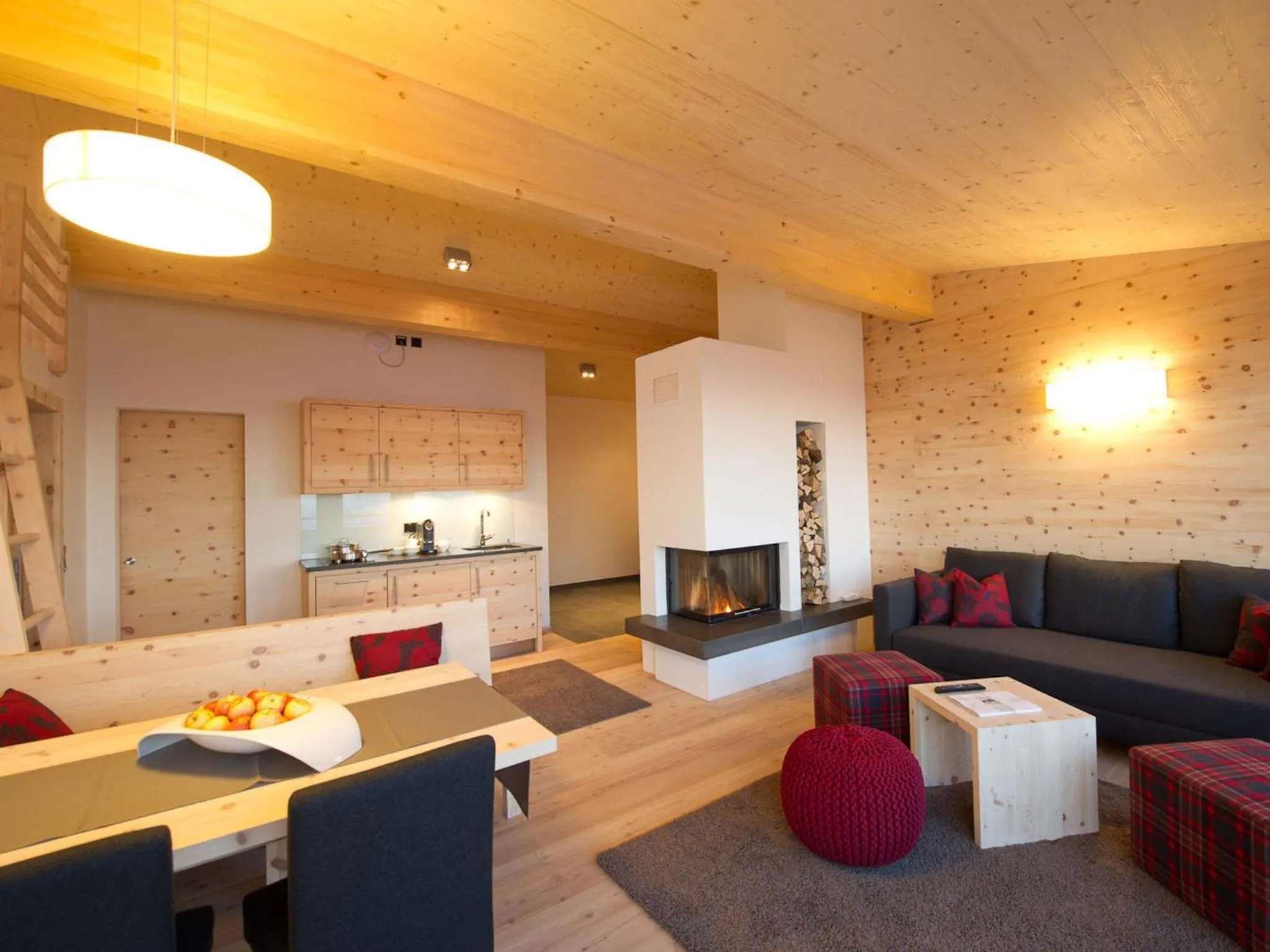 Living room in Alpinhotel Pacheiner