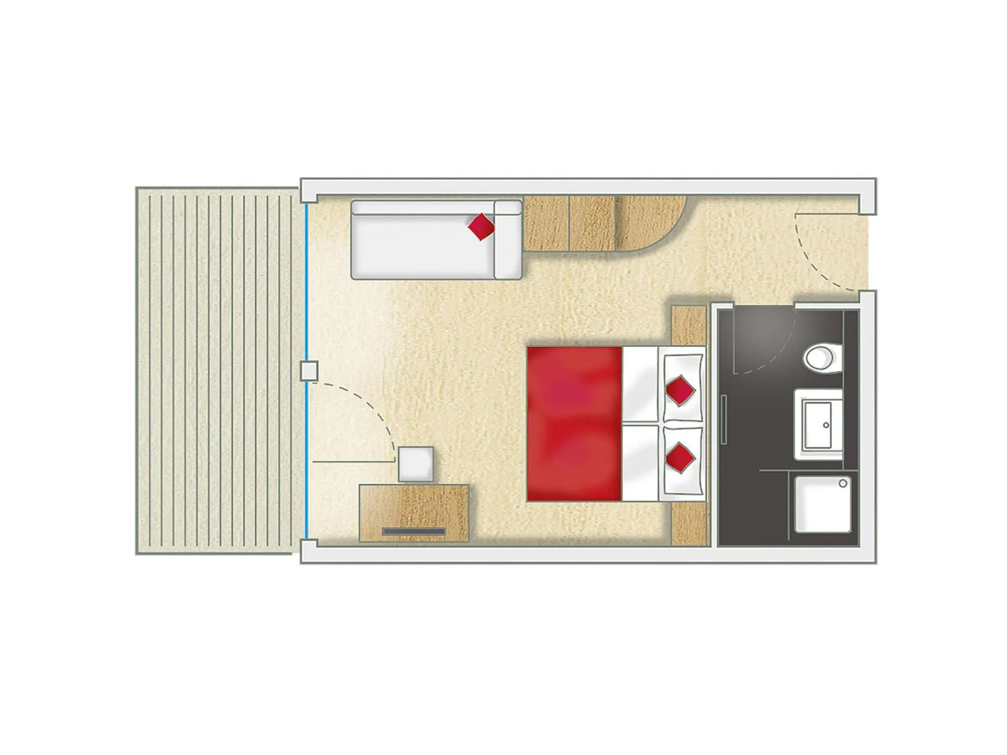 Floor plan in Alpinhotel Pacheiner