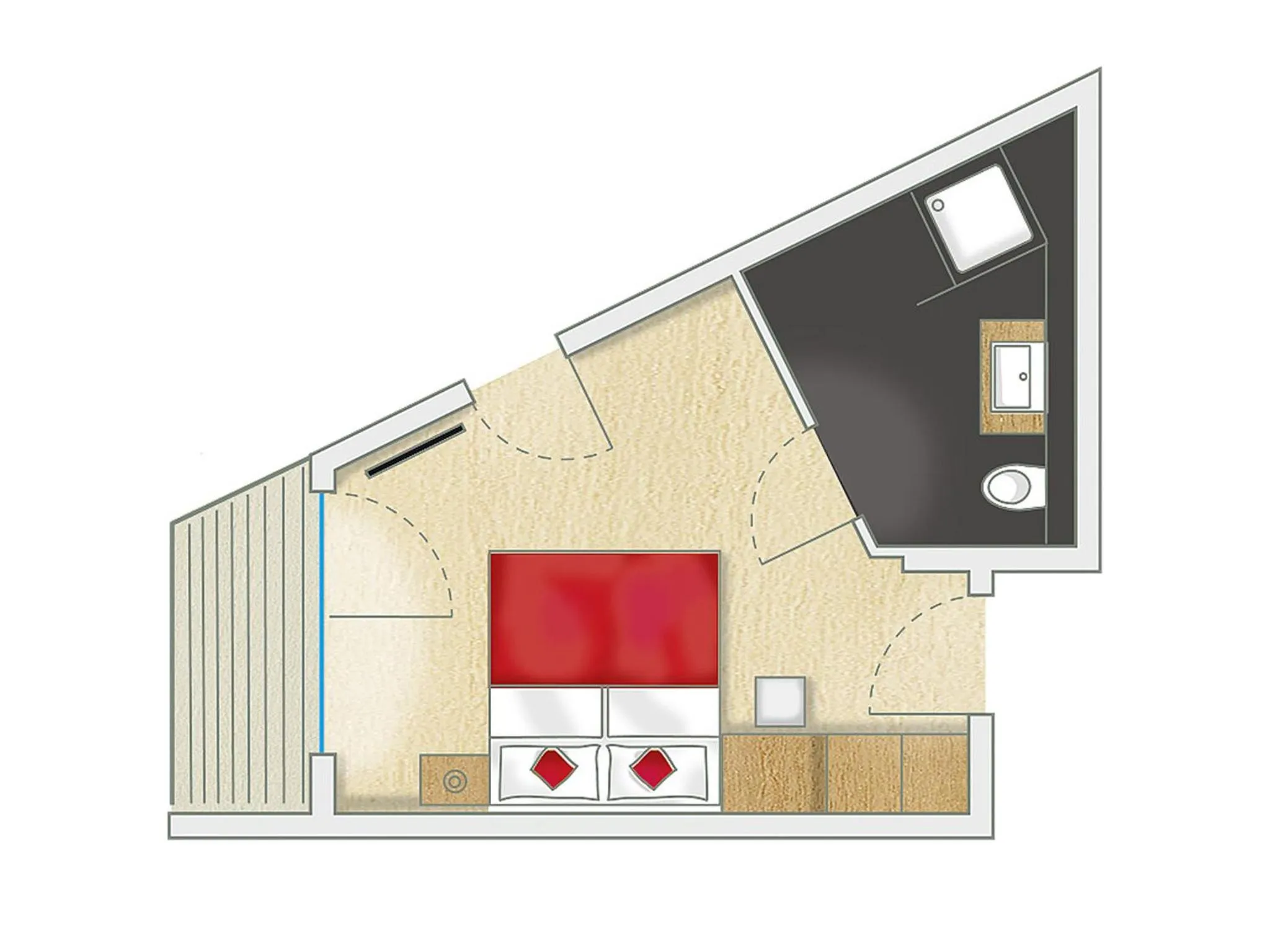 Floor plan in Alpinhotel Pacheiner