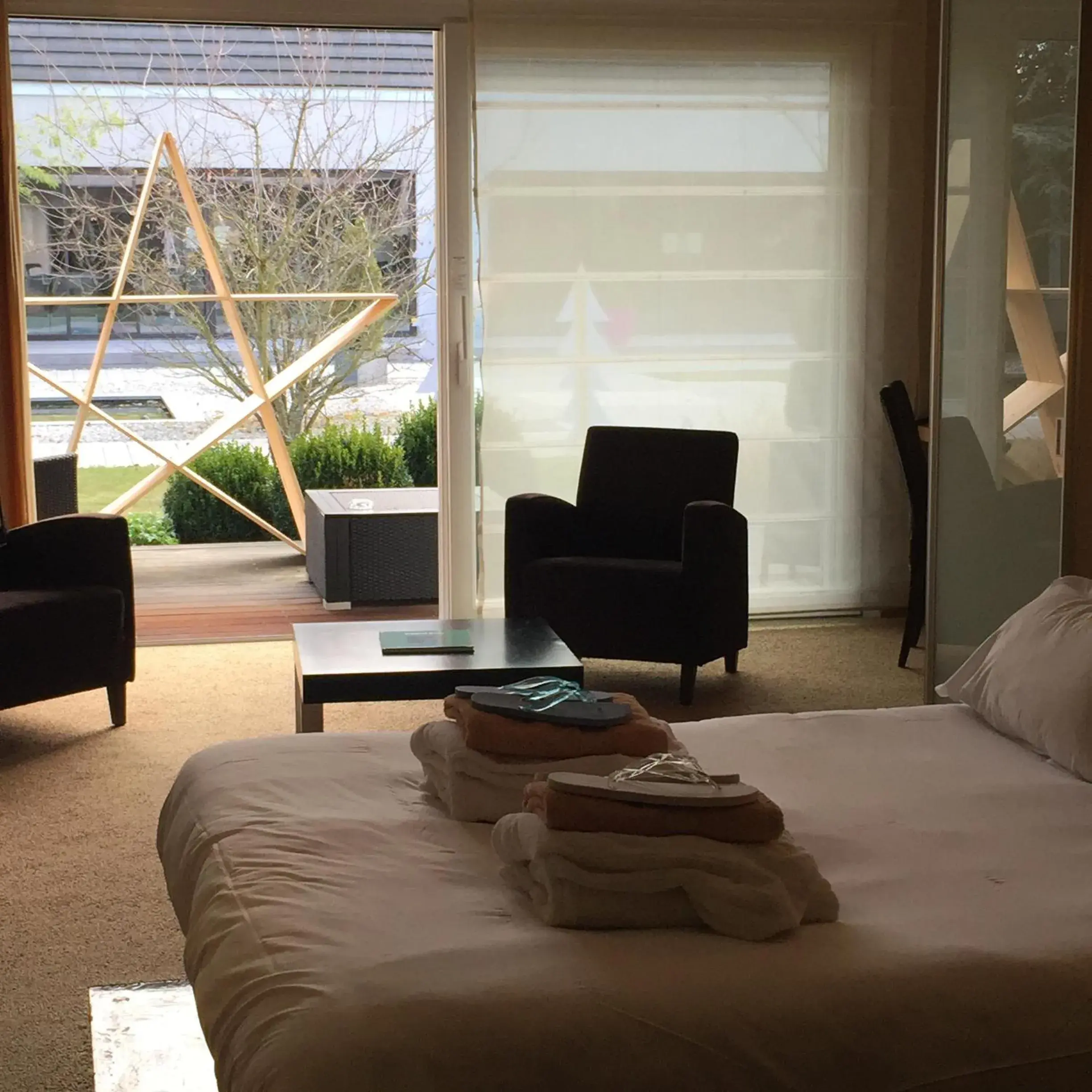 Double Room with Garden View in La Source Des Sens Double Room with Garden View in La Source Des Sens