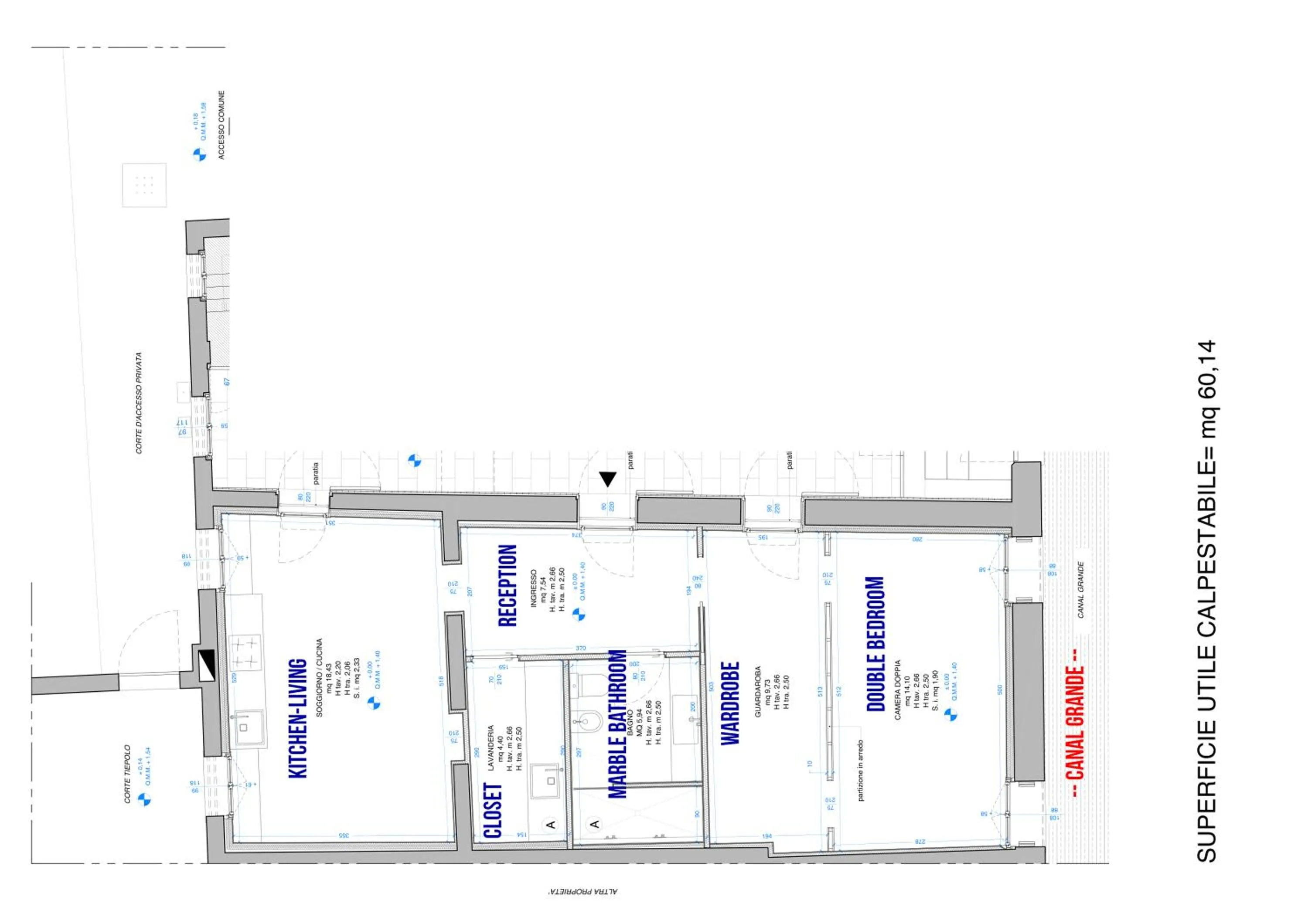 Floor plan in GrandCanal-Red