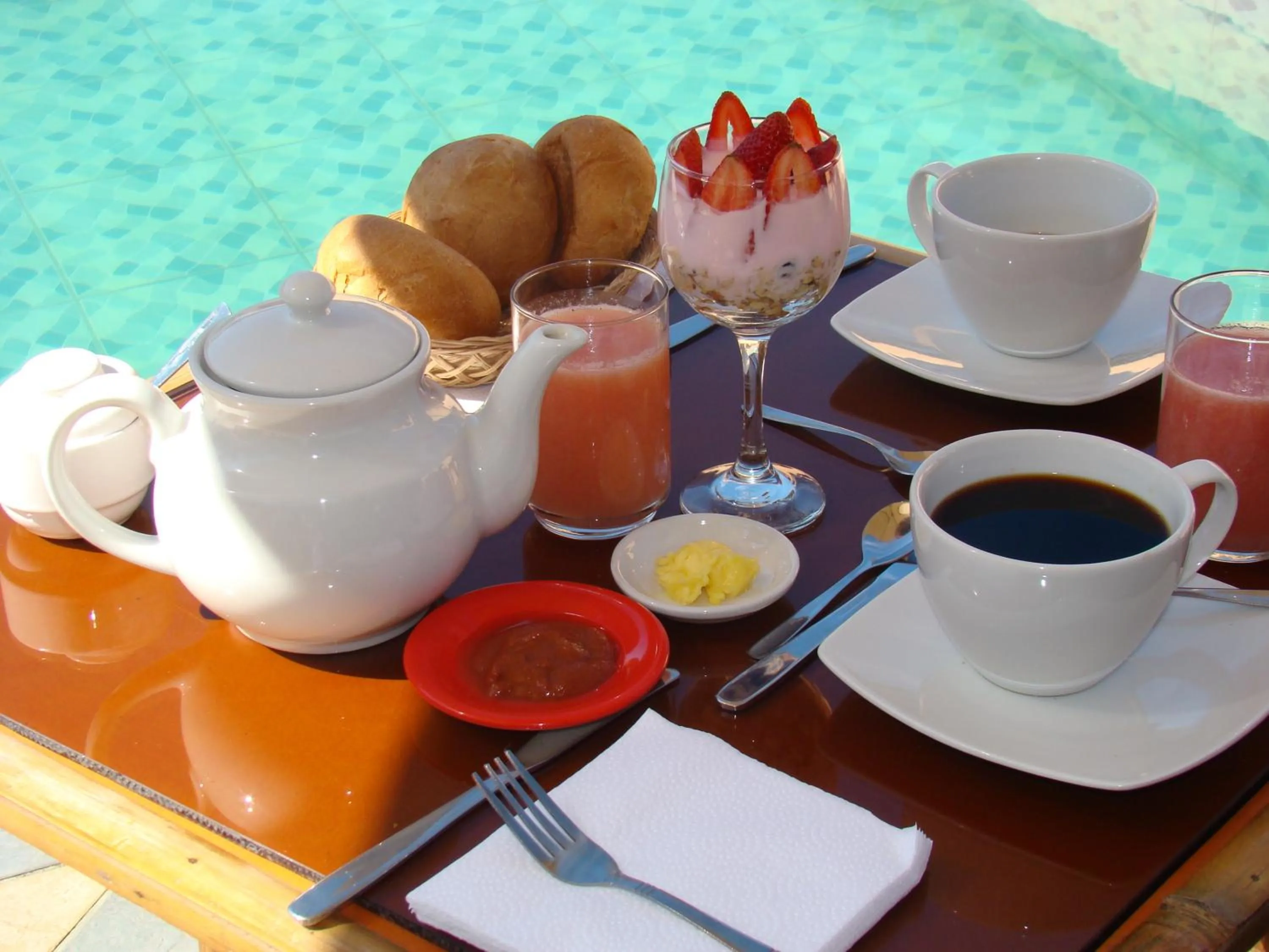 Breakfast in Casa de Piedra