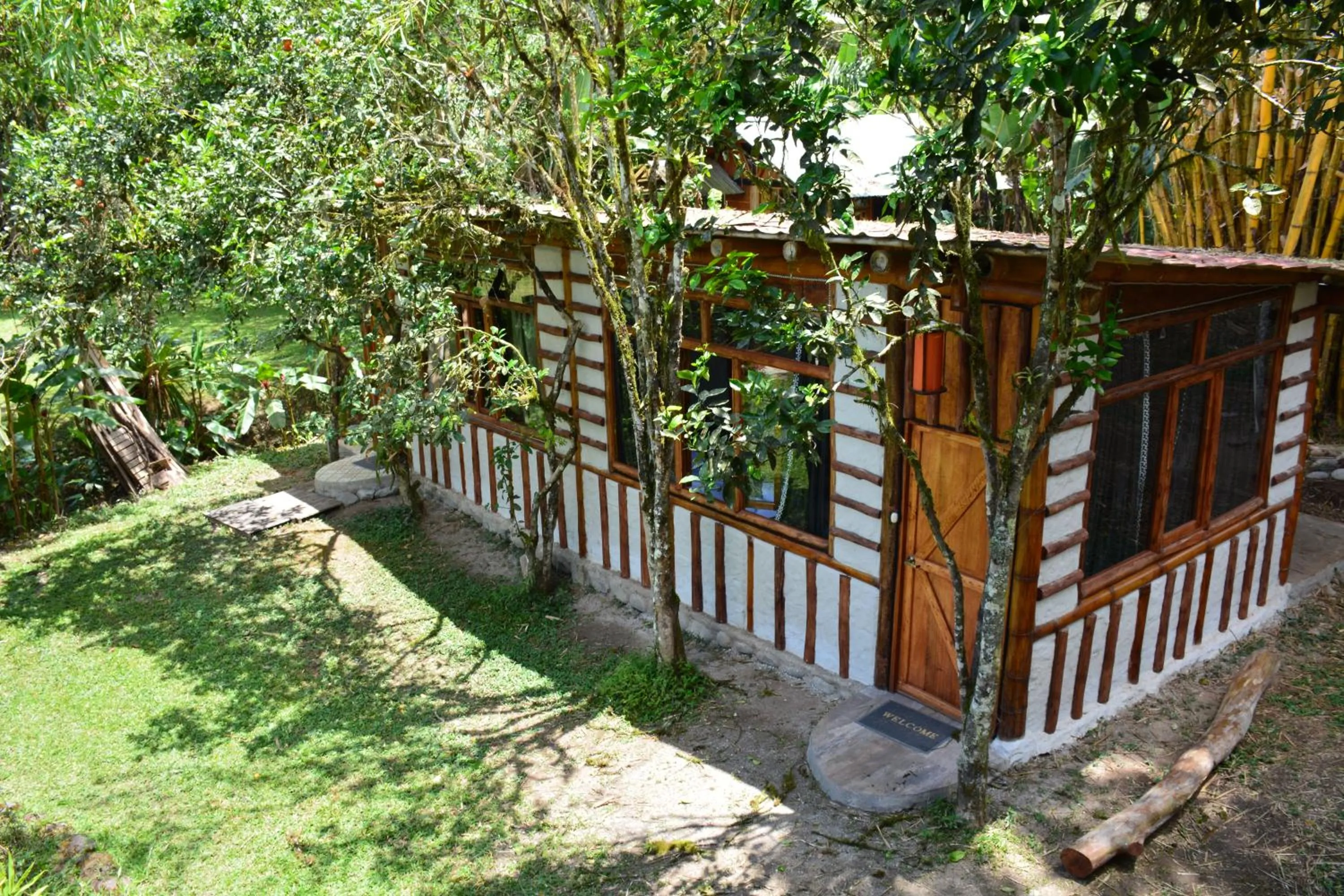 Facade/entrance in Casa de Piedra