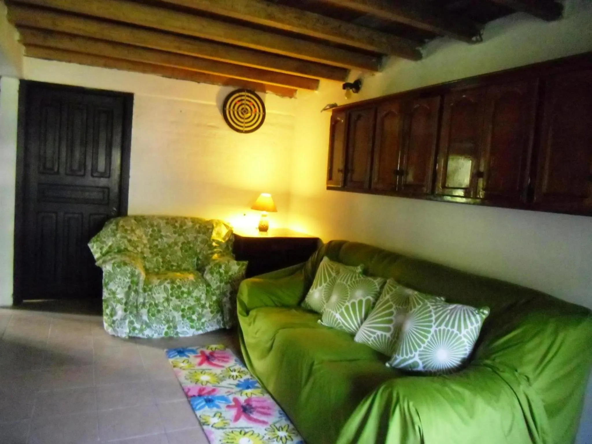 Living room in Casa de Piedra