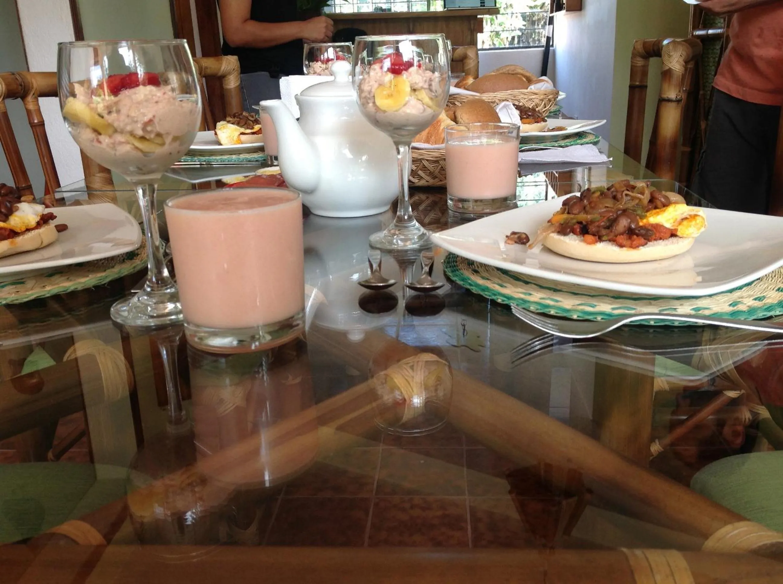 Breakfast in Casa de Piedra