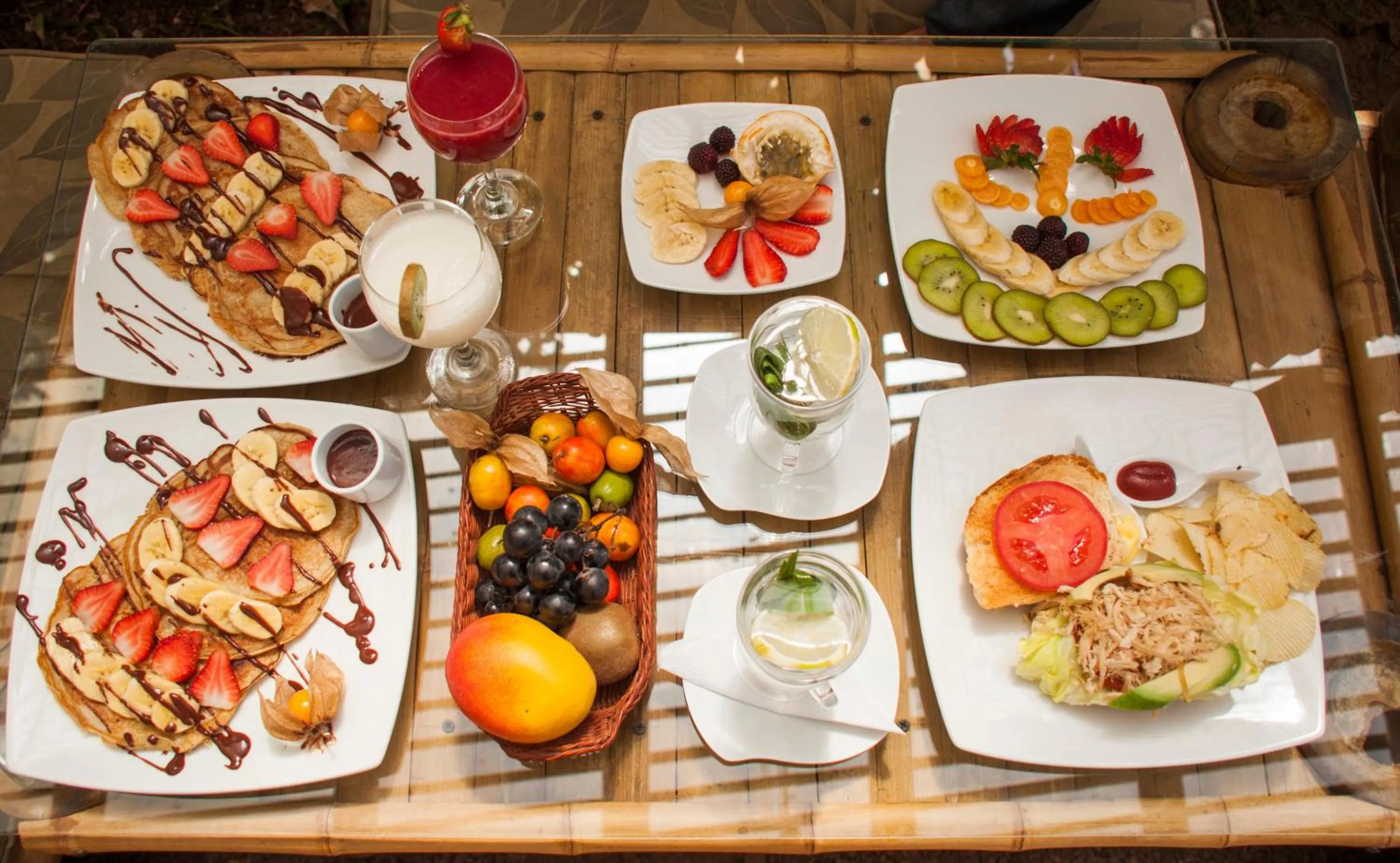 Food close-up in Casa de Piedra