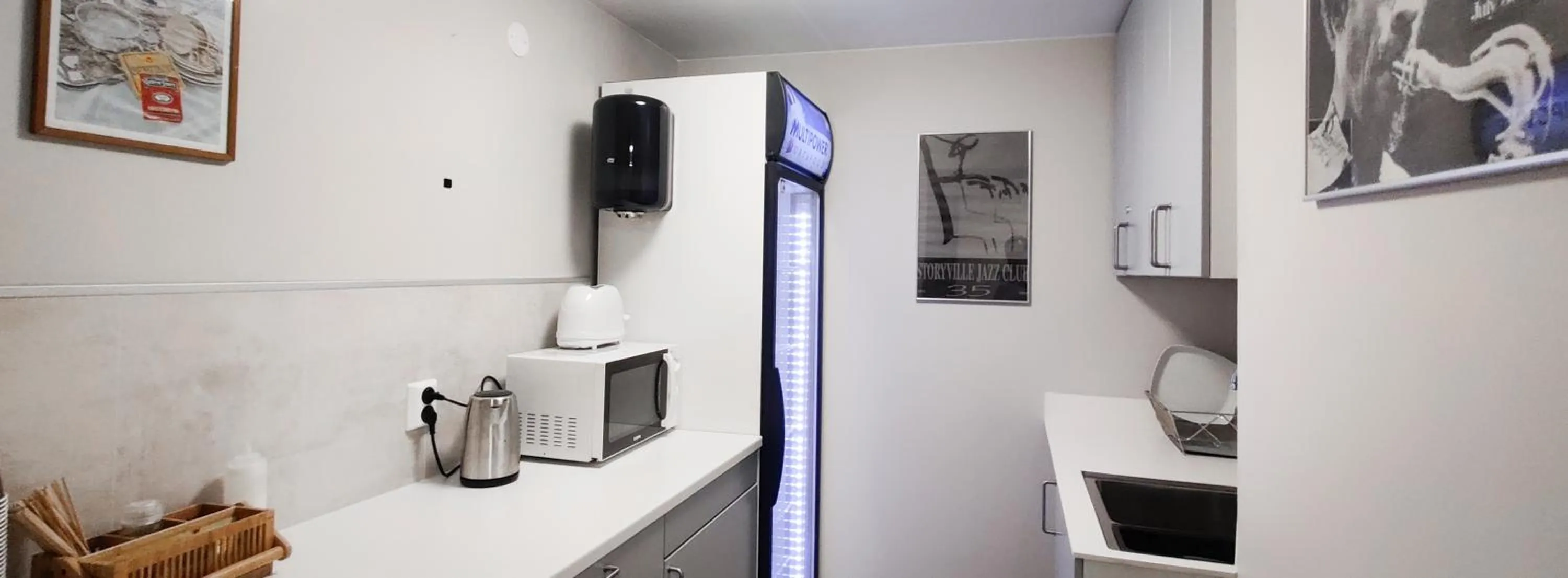 Kitchen or kitchenette in Hotell Molde