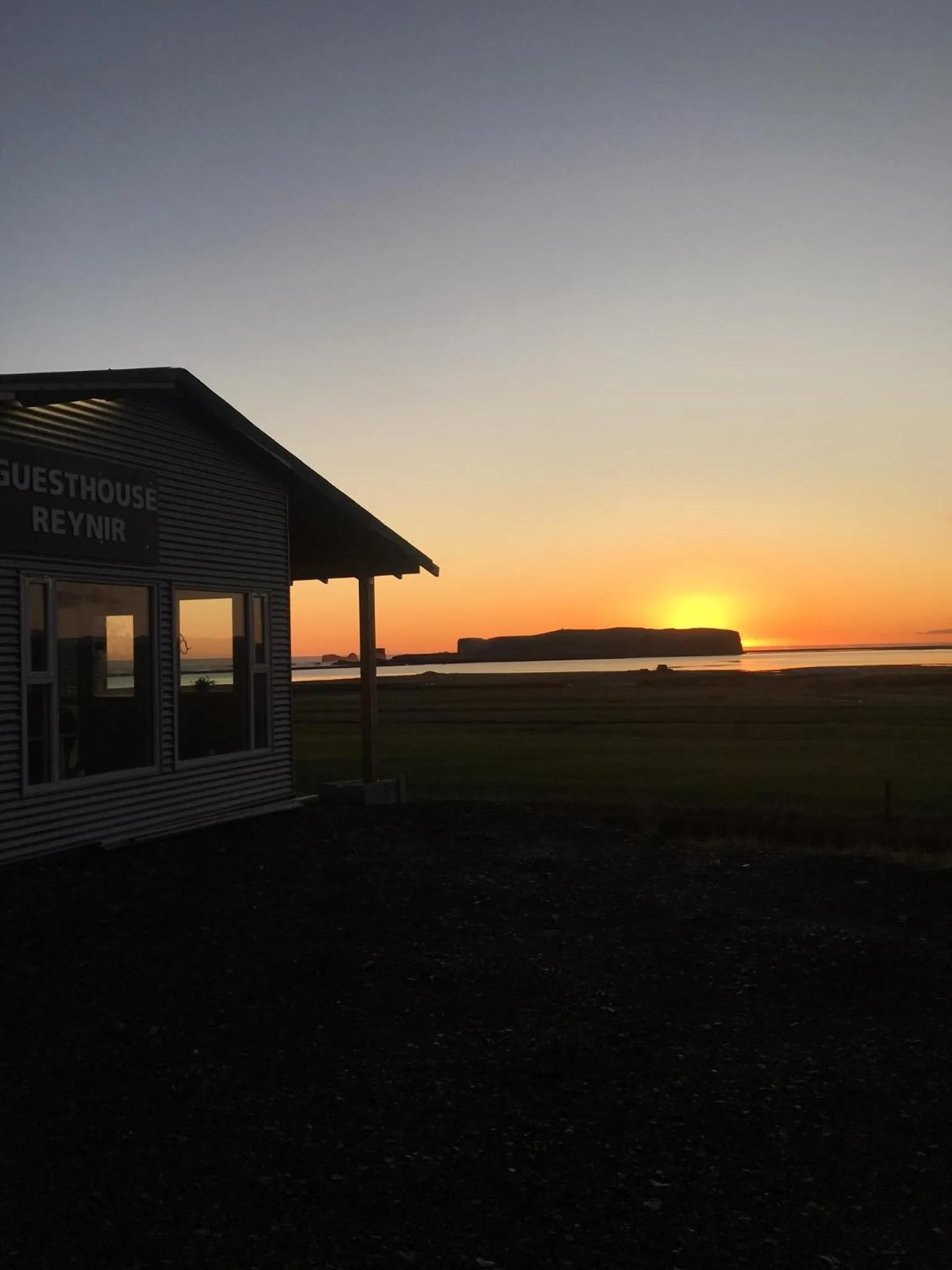 Natural landscape in Guesthouse Reynir