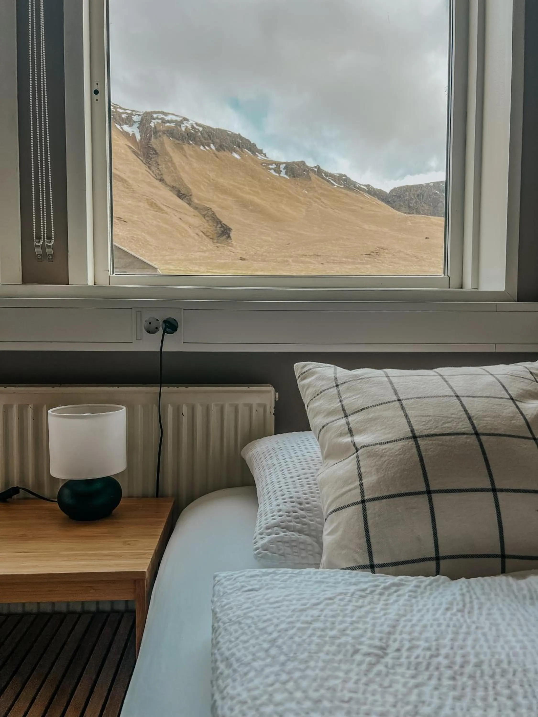 Bed in Guesthouse Reynir