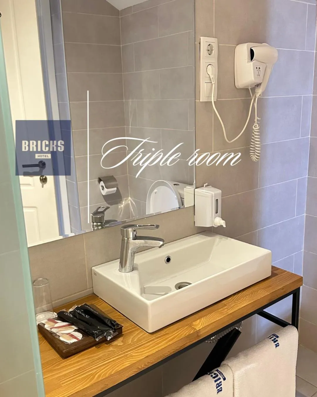 Bathroom in Bricks Hotel Tbilisi