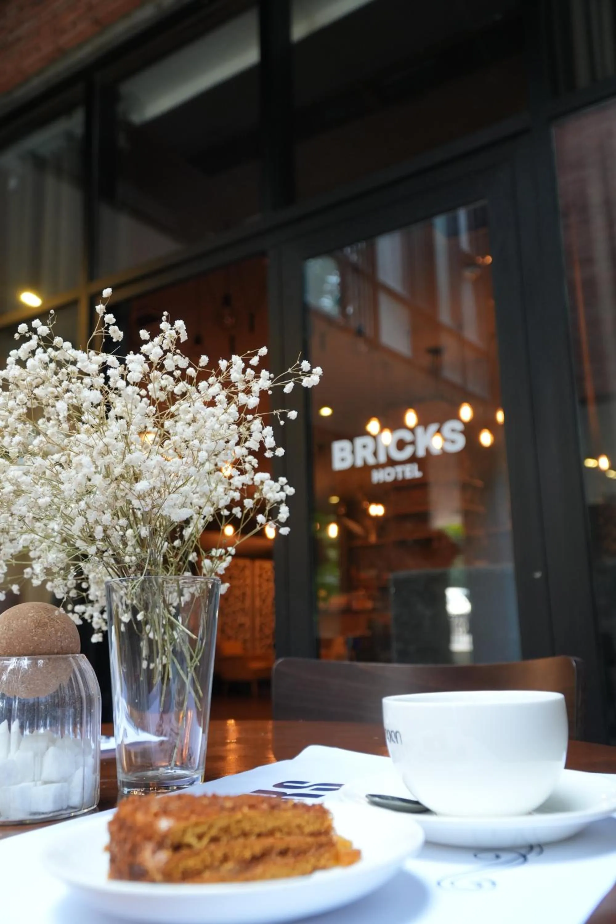 Breakfast in Bricks Hotel Tbilisi