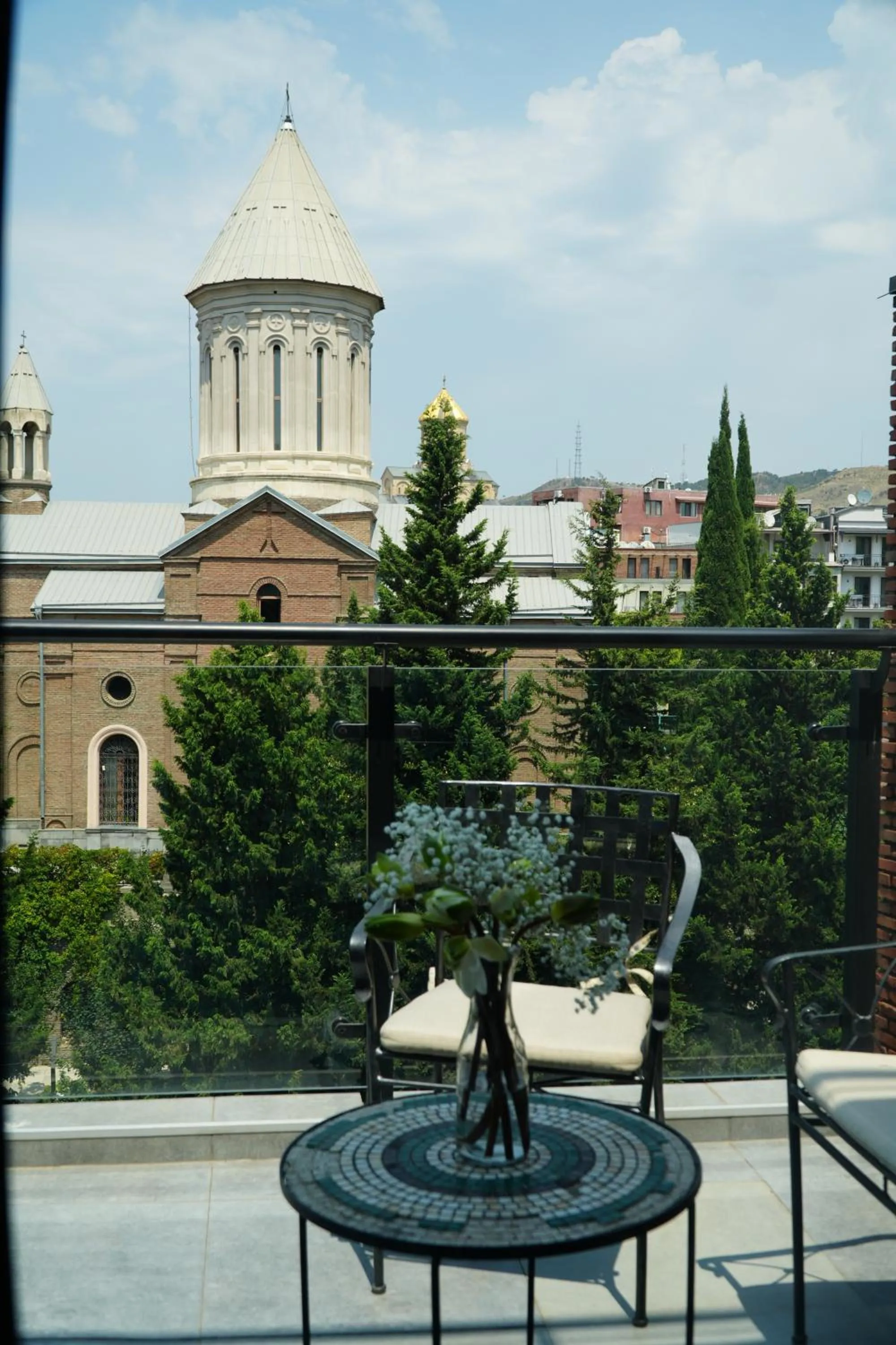 Balcony/Terrace in Bricks Hotel Tbilisi